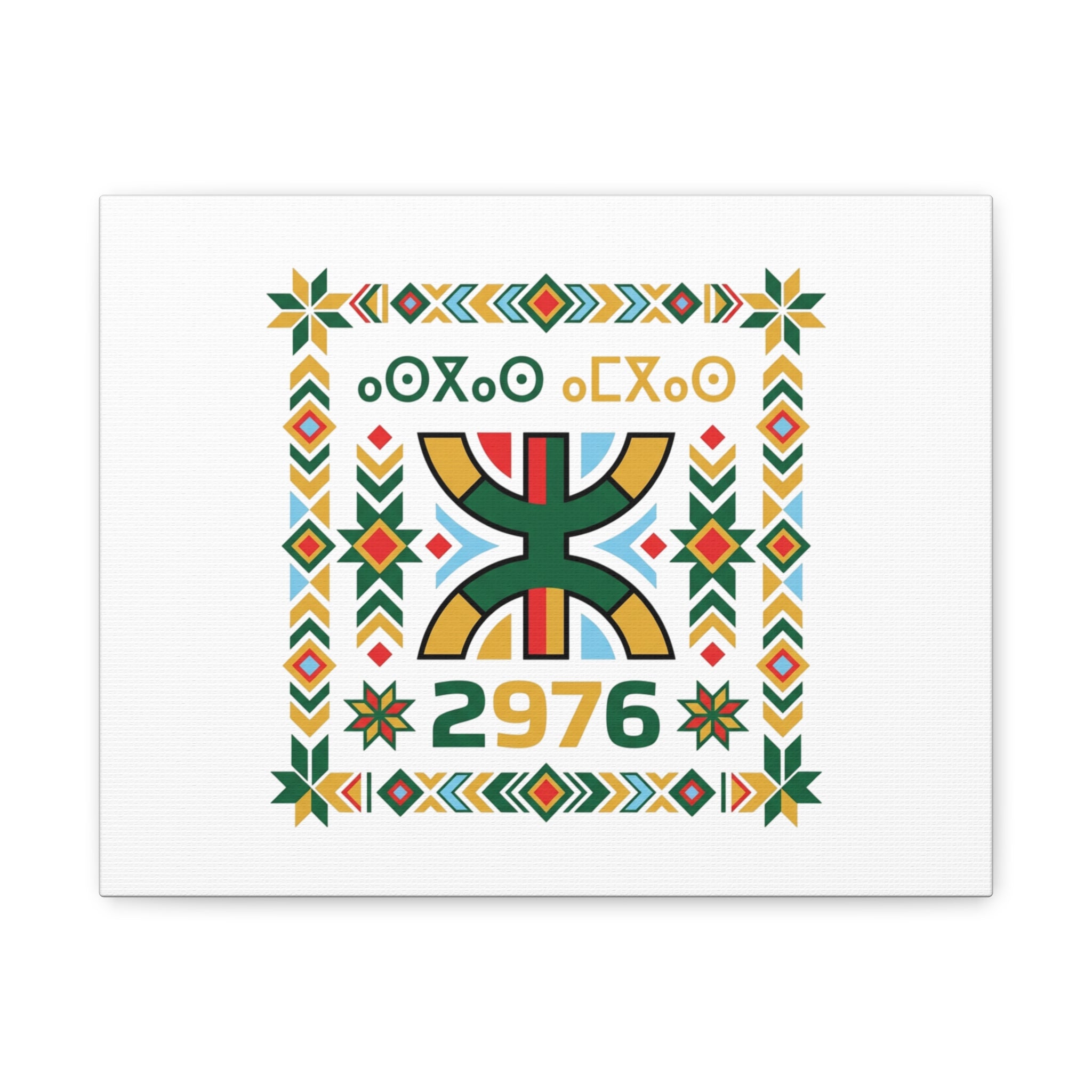 Retro Diner Tile Print Canvas | Vintage Americana, Route-Inspired Neon Menu