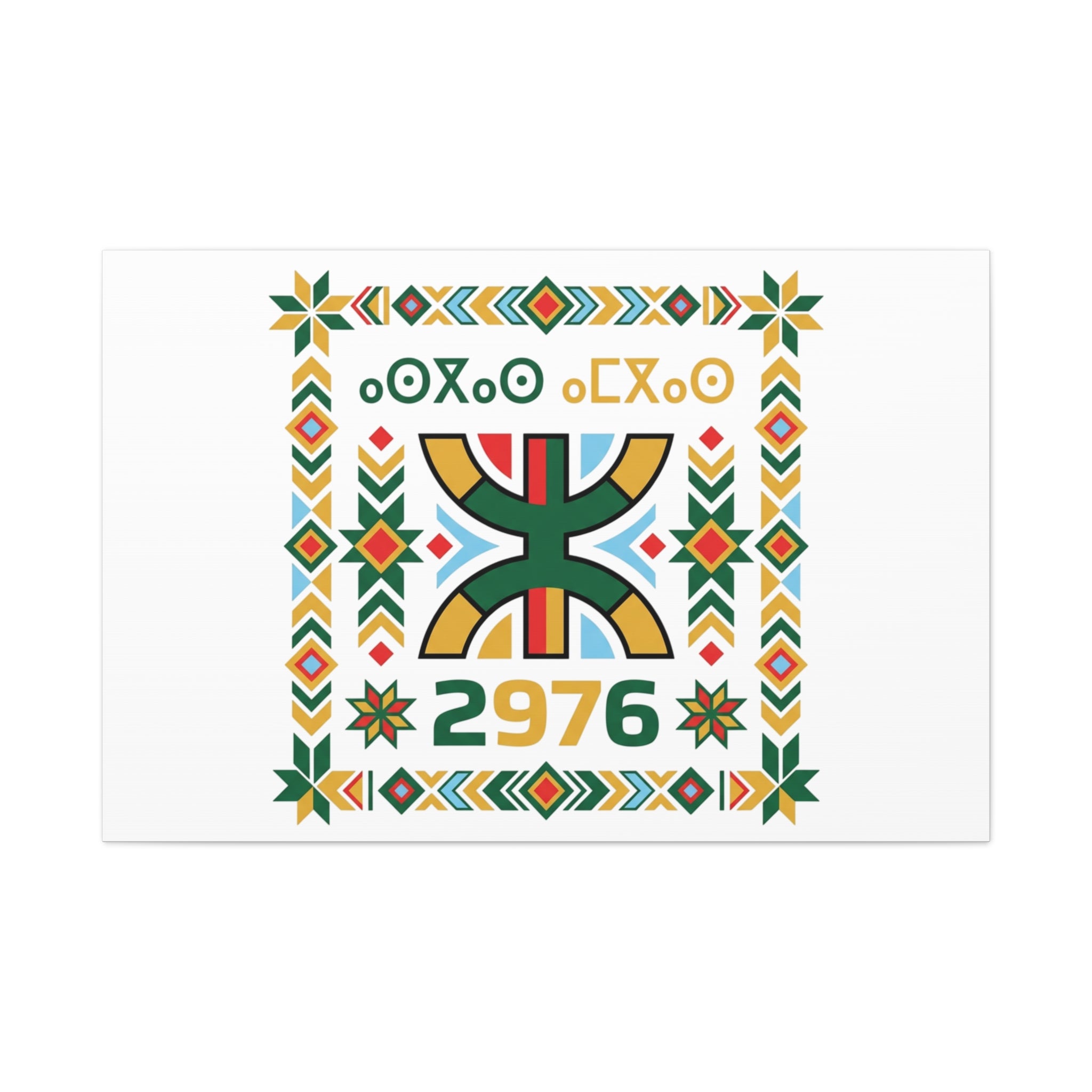 Retro Diner Tile Print Canvas | Vintage Americana, Route-Inspired Neon Menu