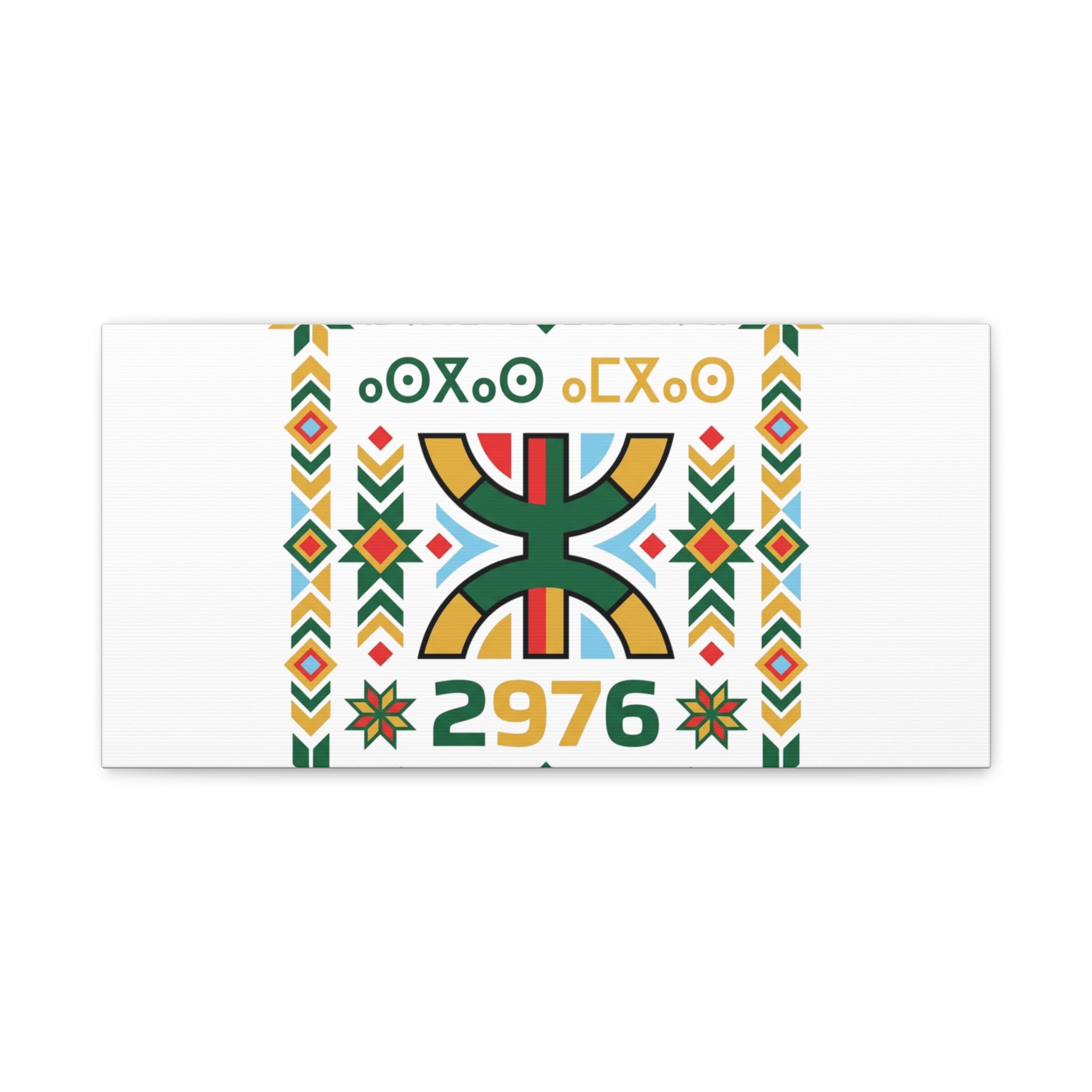 Retro Diner Tile Print Canvas | Vintage Americana, Route-Inspired Neon Menu