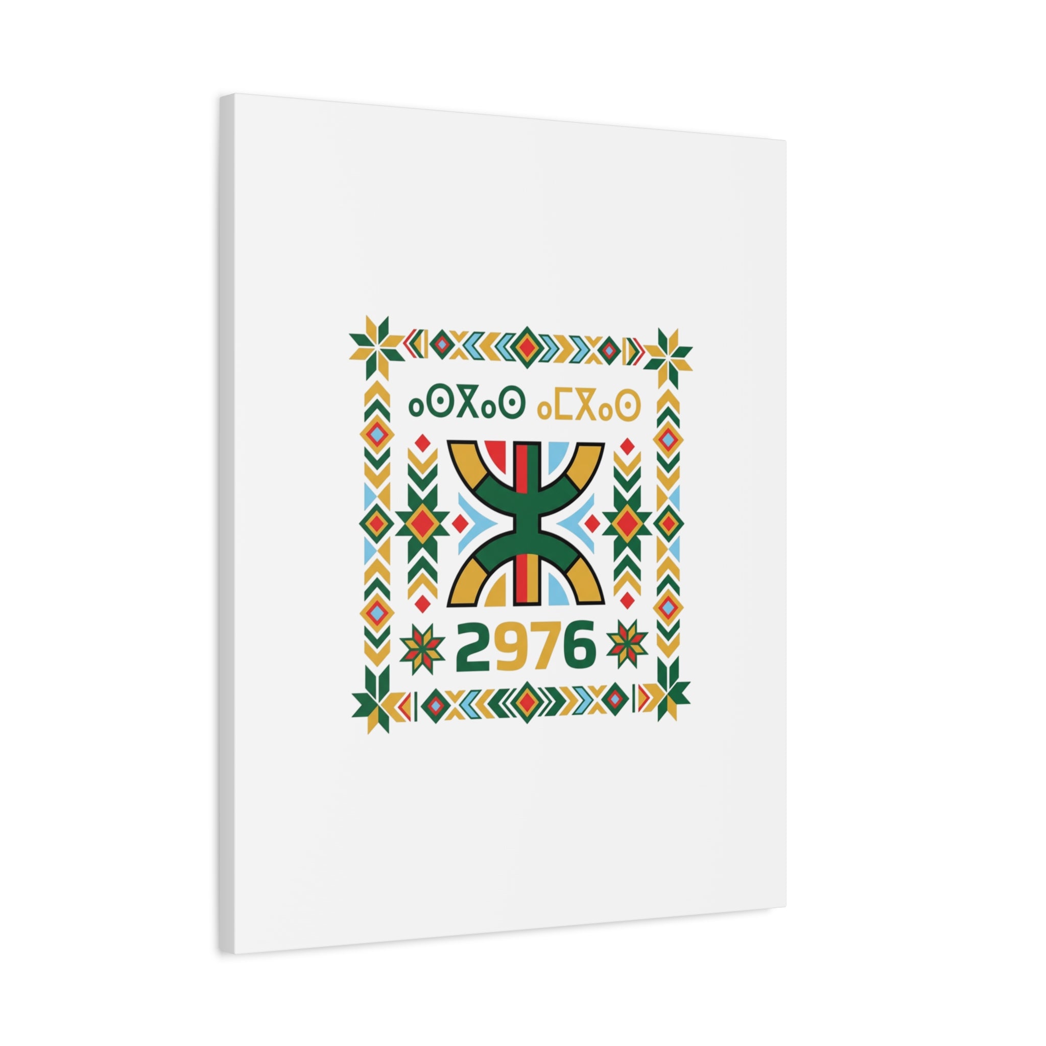 Retro Diner Tile Print Canvas | Vintage Americana, Route-Inspired Neon Menu