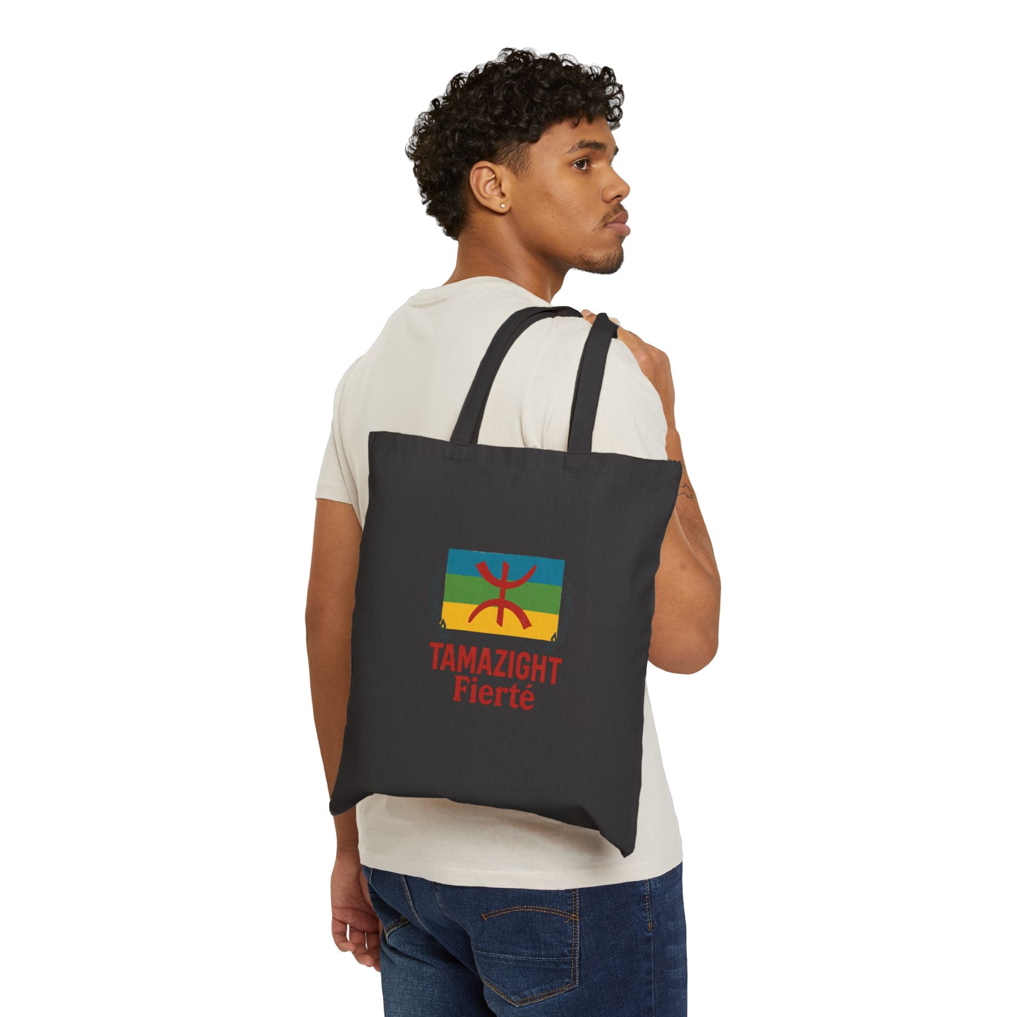 Tamazight Fierté Flag Tote bag | Amazigh Berber symbol, North African pride