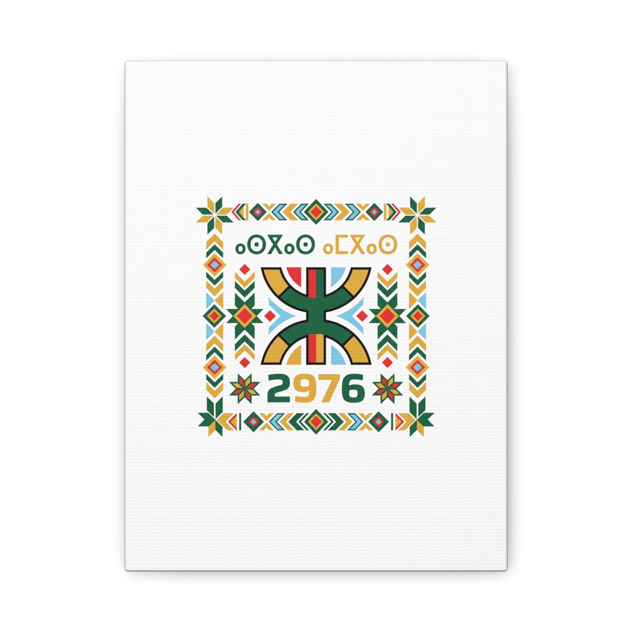 Retro Diner Tile Print Canvas | Vintage Americana, Route-Inspired Neon Menu