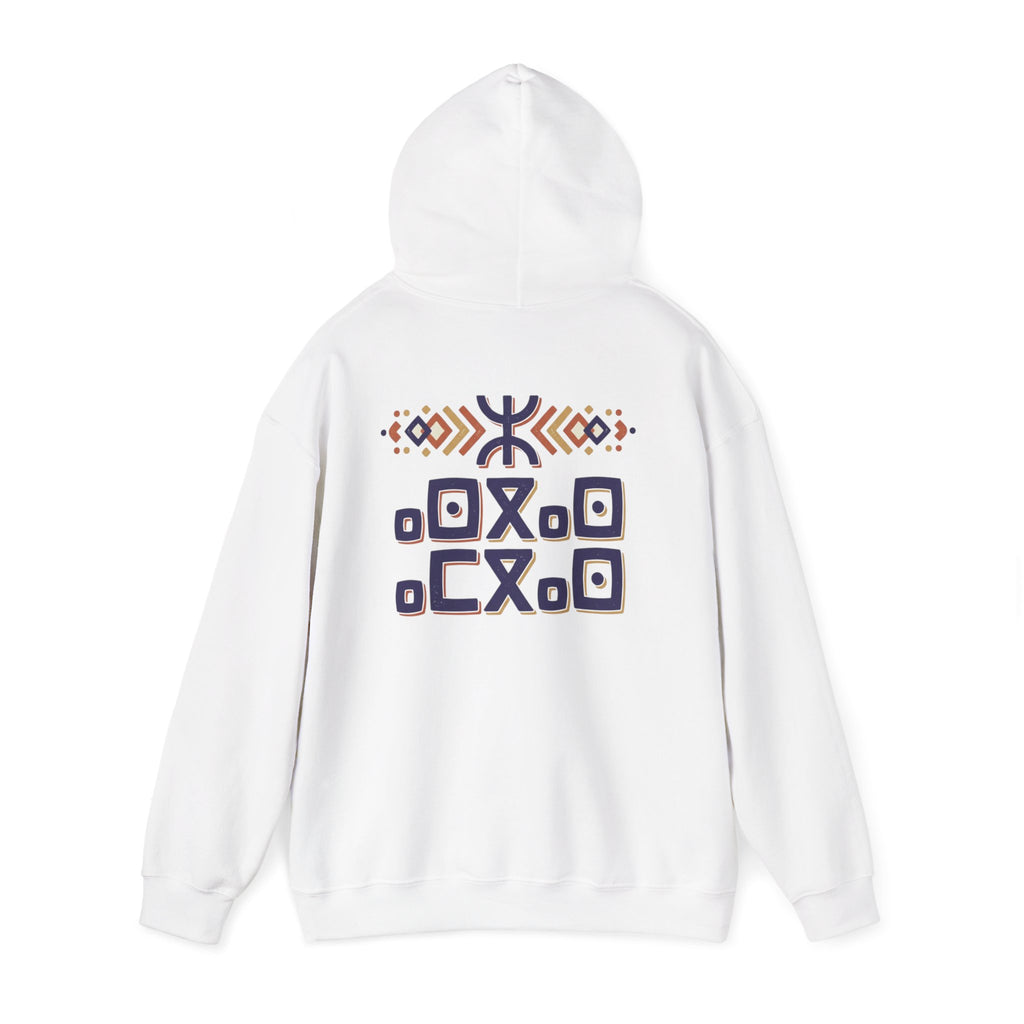 Amazigh Freedom Crest Hoodie, pastel kawaii aesthetic, candy kawaii