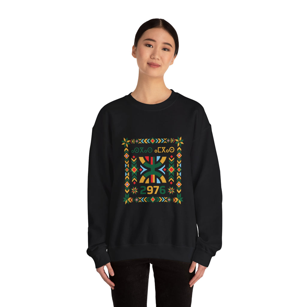 Retro Americana Geometric Crewneck | vintage diner, Route-inspired sweatshirt