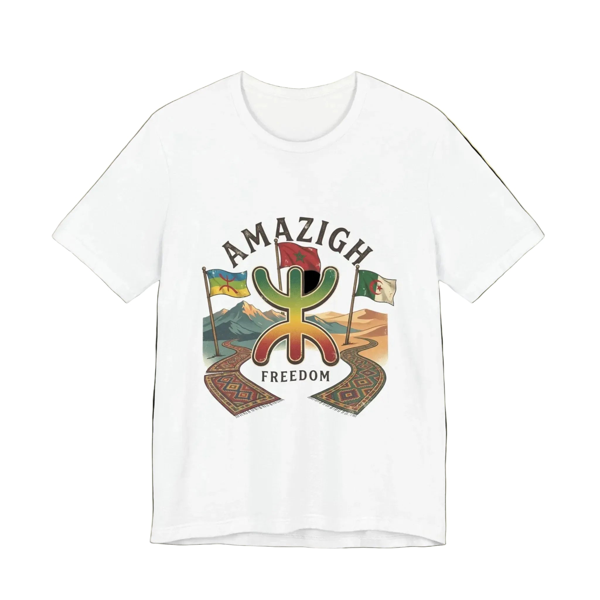Amazigh Freedom Tee | Berber Symbol, North African heritage, earthy tribal art