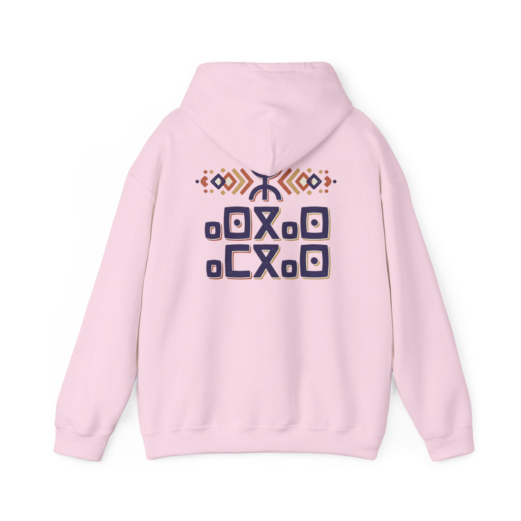 Amazigh Freedom Crest Hoodie, pastel kawaii aesthetic, candy kawaii
