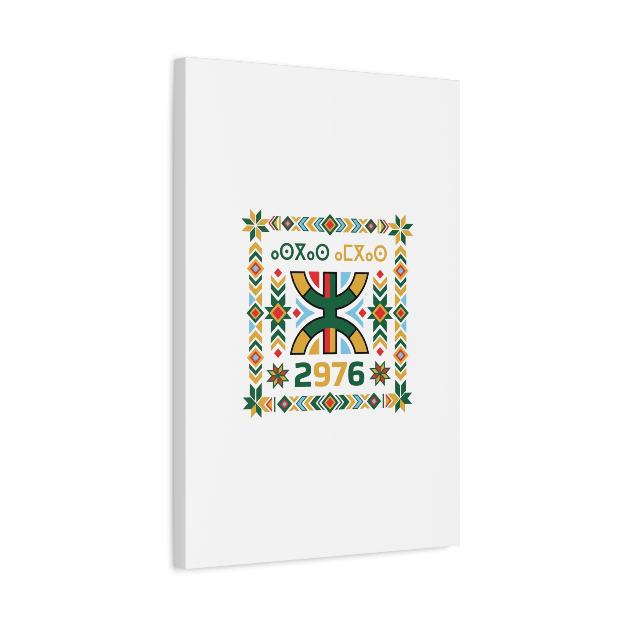 Retro Diner Tile Print Canvas | Vintage Americana, Route-Inspired Neon Menu