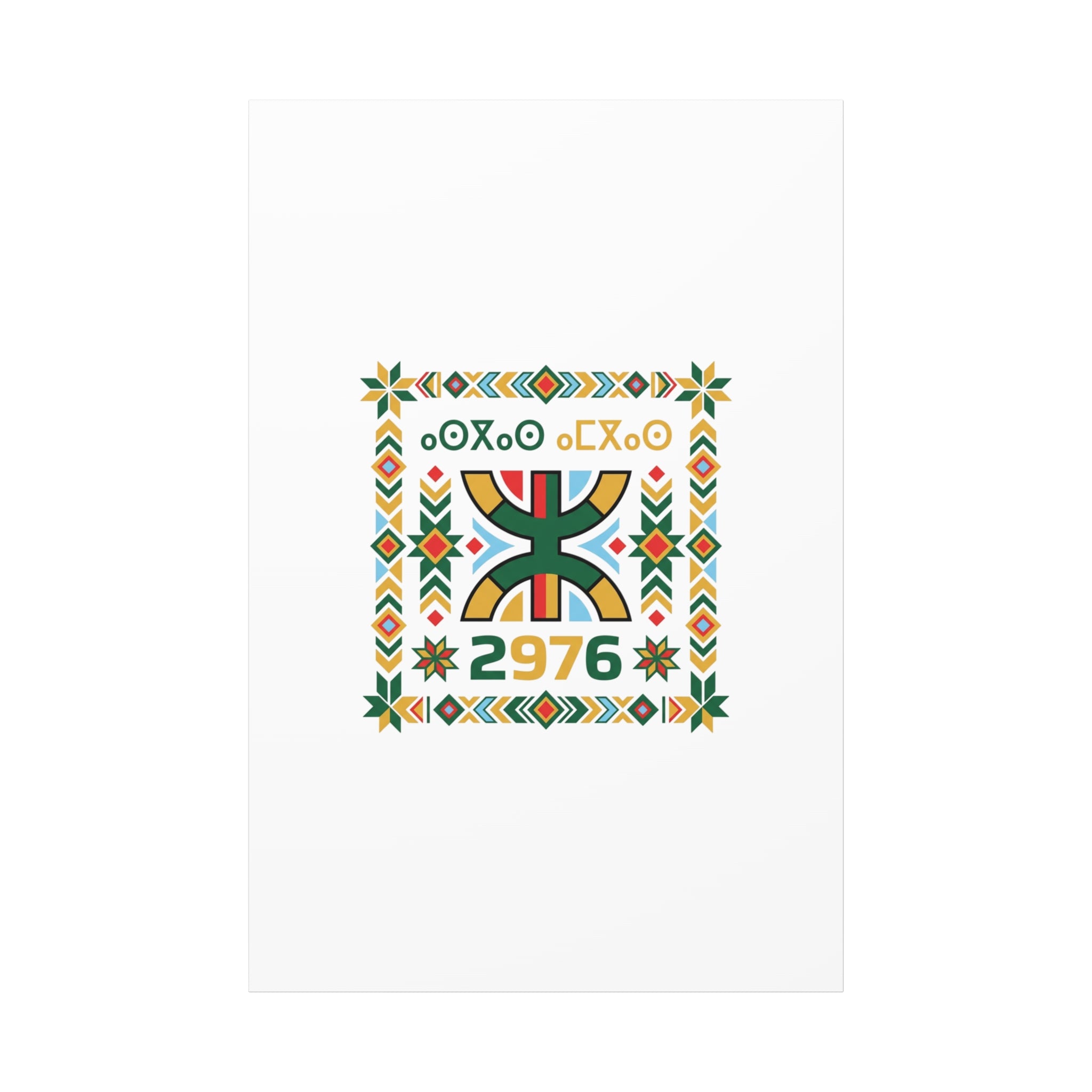 Retro Diner Tile Print Canvas | Vintage Americana, Route-Inspired Neon Menu