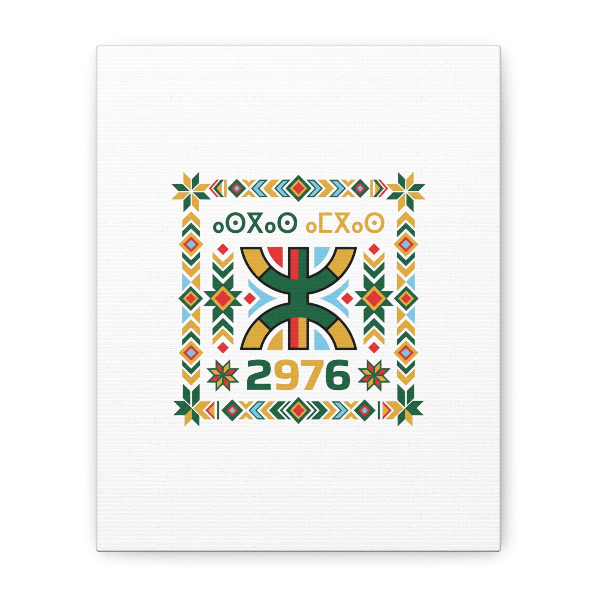 Retro Diner Tile Print Canvas | Vintage Americana, Route-Inspired Neon Menu