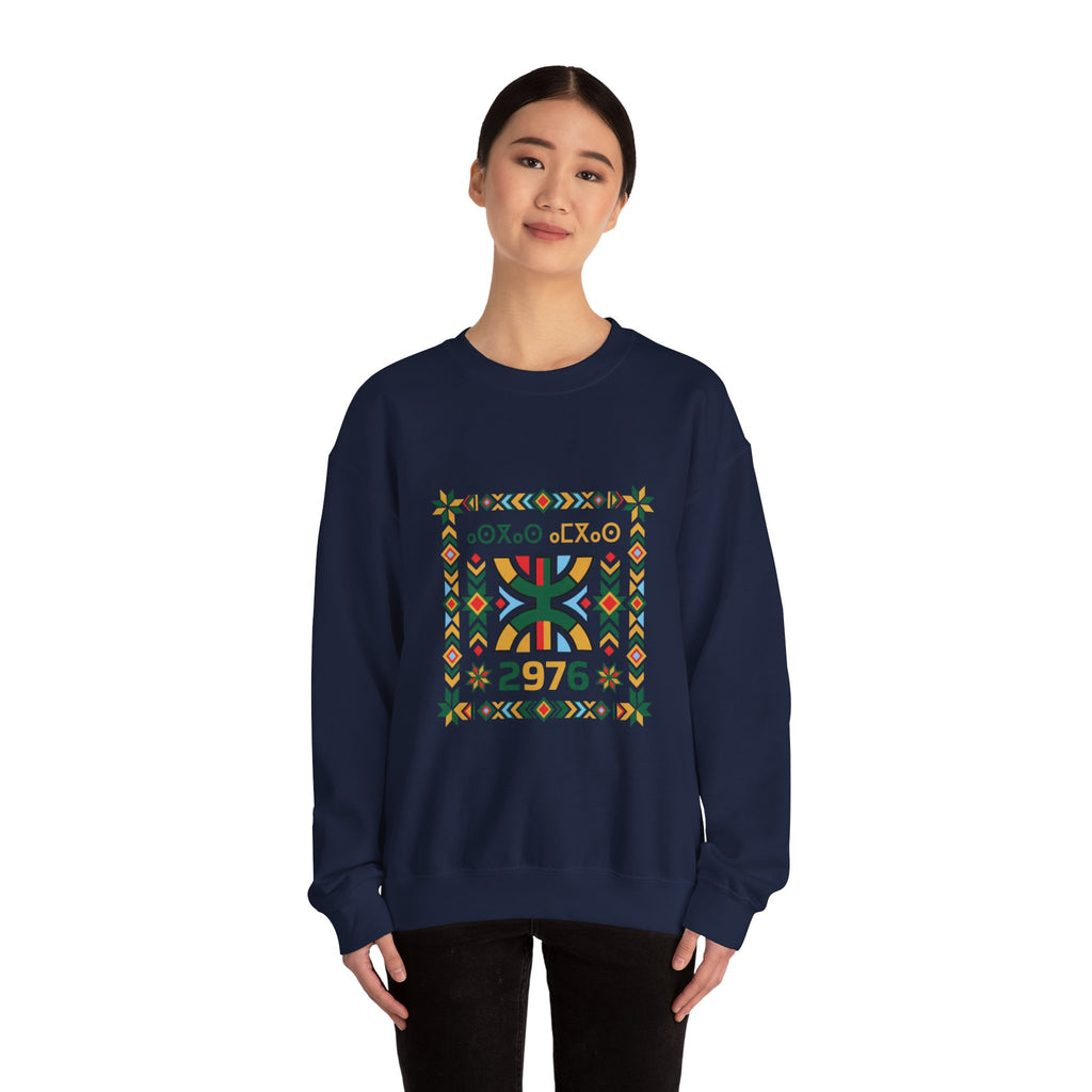 Retro Americana Geometric Crewneck | vintage diner, Route-inspired sweatshirt
