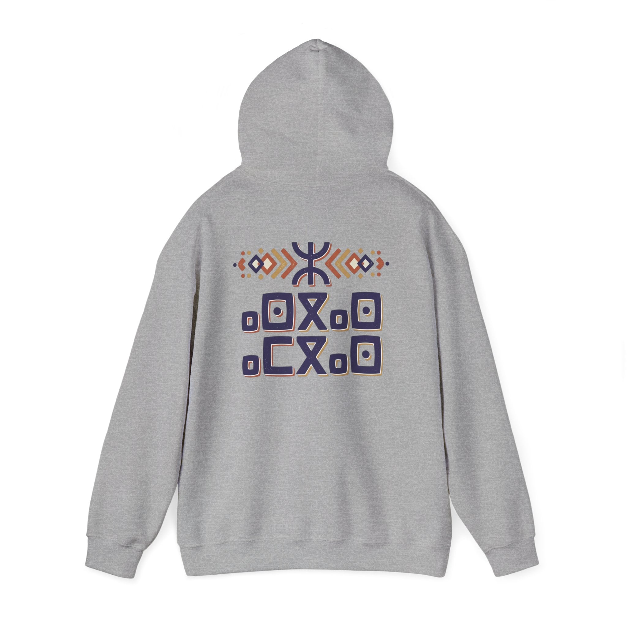 Amazigh Freedom Crest Hoodie, pastel kawaii aesthetic, candy kawaii