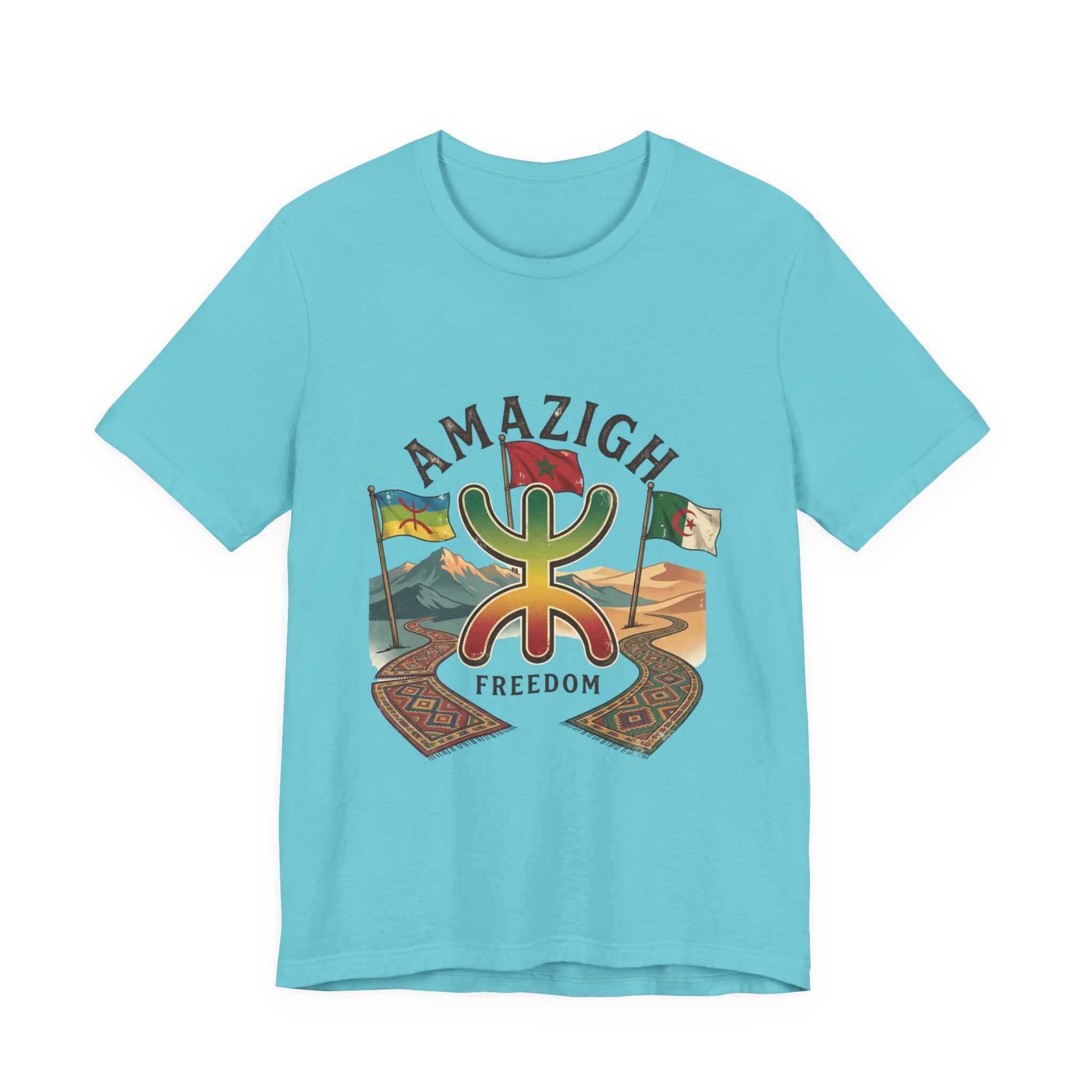 Amazigh Freedom Tee | Berber Symbol, North African heritage, earthy tribal art
