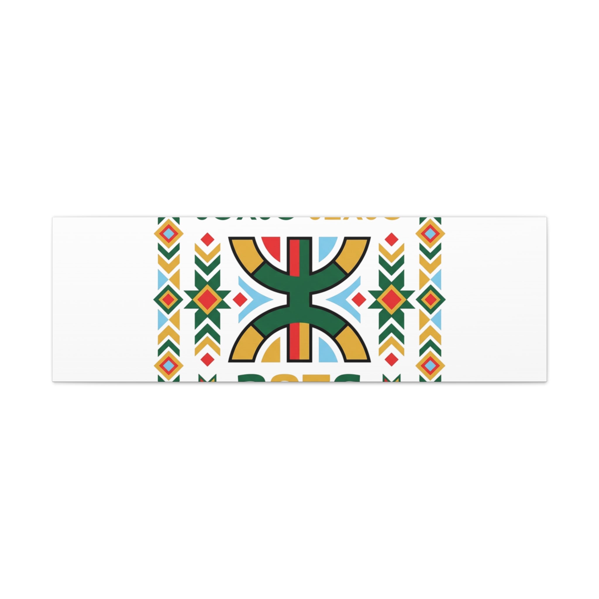 Retro Diner Tile Print Canvas | Vintage Americana, Route-Inspired Neon Menu