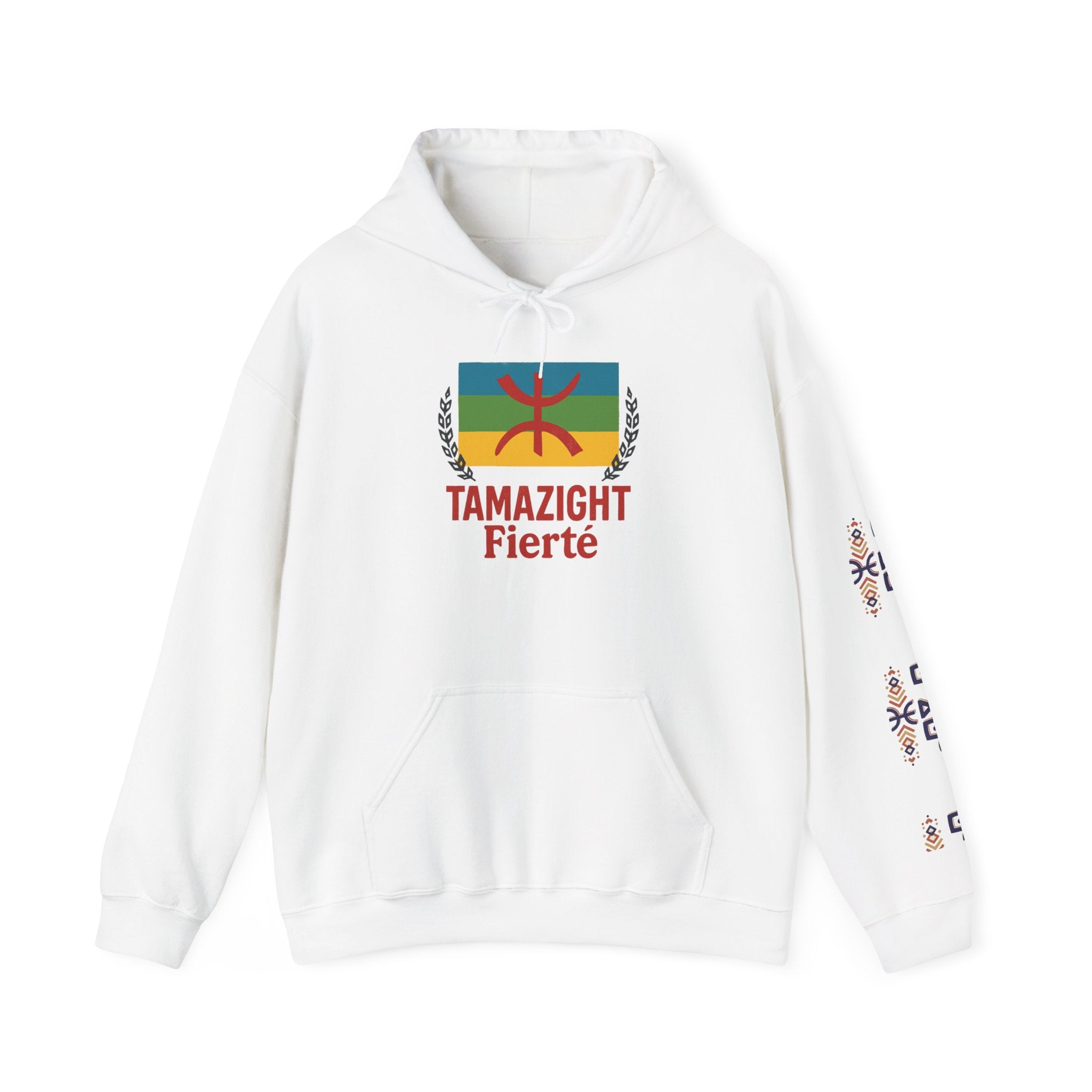 Tamazight Fierté flag hoodie | Tamazight script sweatshirt