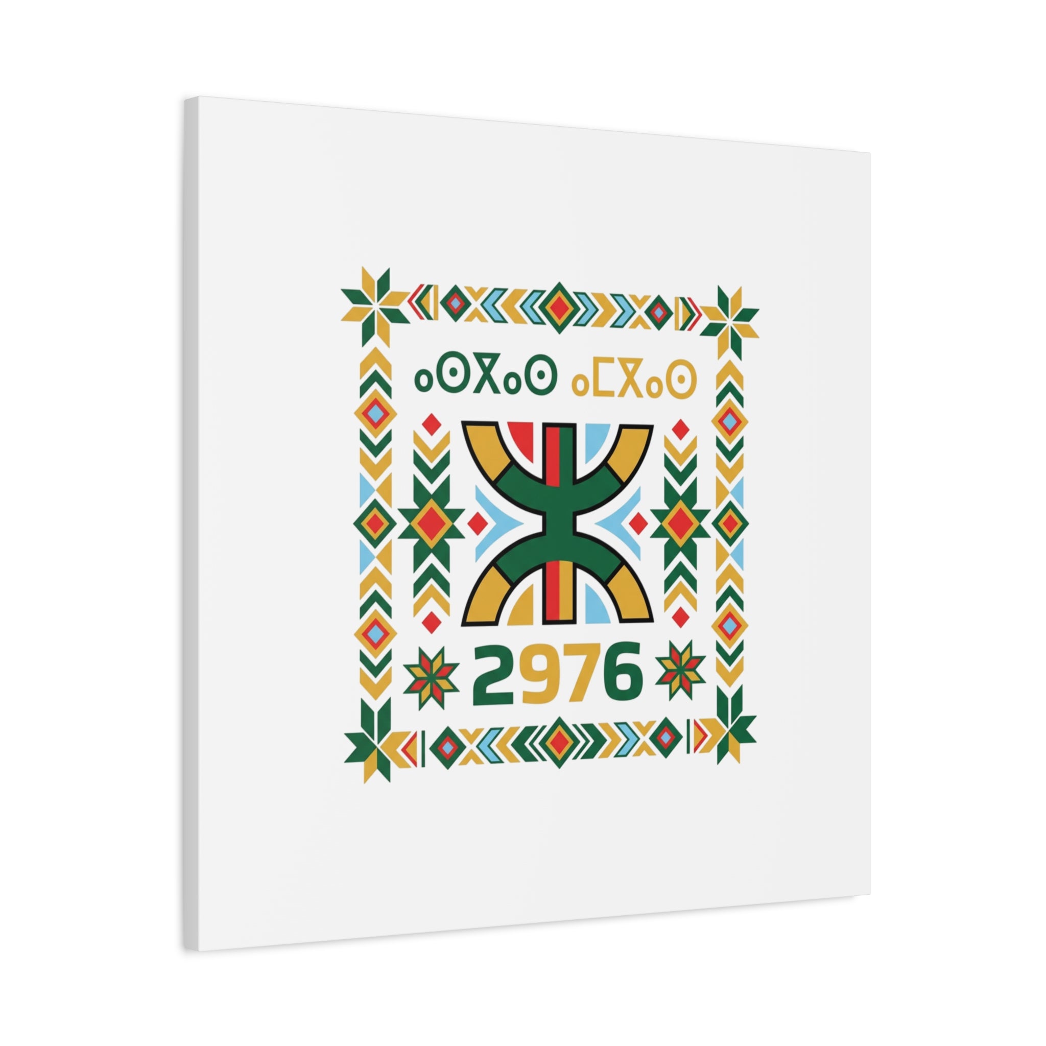 Retro Diner Tile Print Canvas | Vintage Americana, Route-Inspired Neon Menu