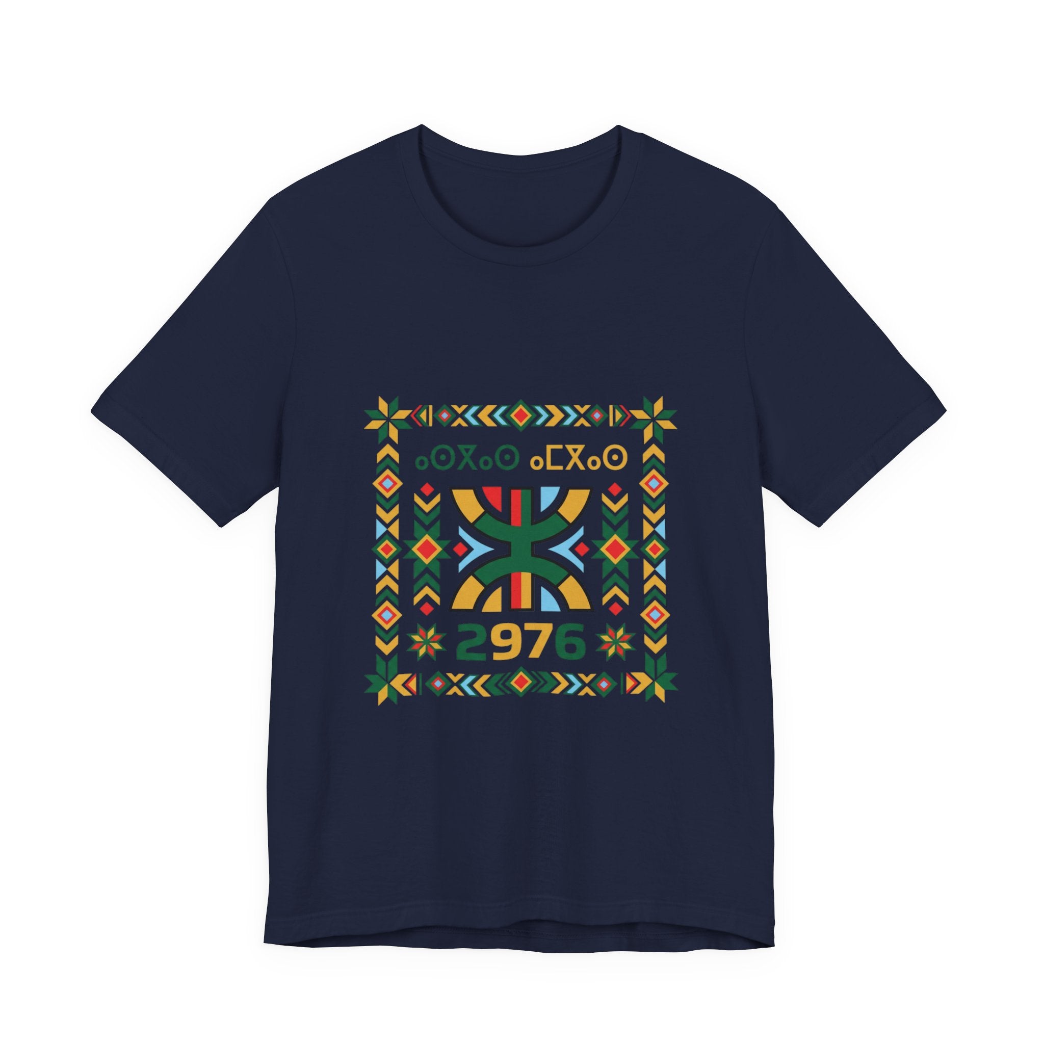 Vintage Americana Geometric Tee | retro diner shirt, Route-inspired design