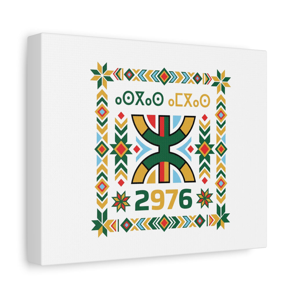 Retro Diner Tile Print Canvas | Vintage Americana, Route-Inspired Neon Menu