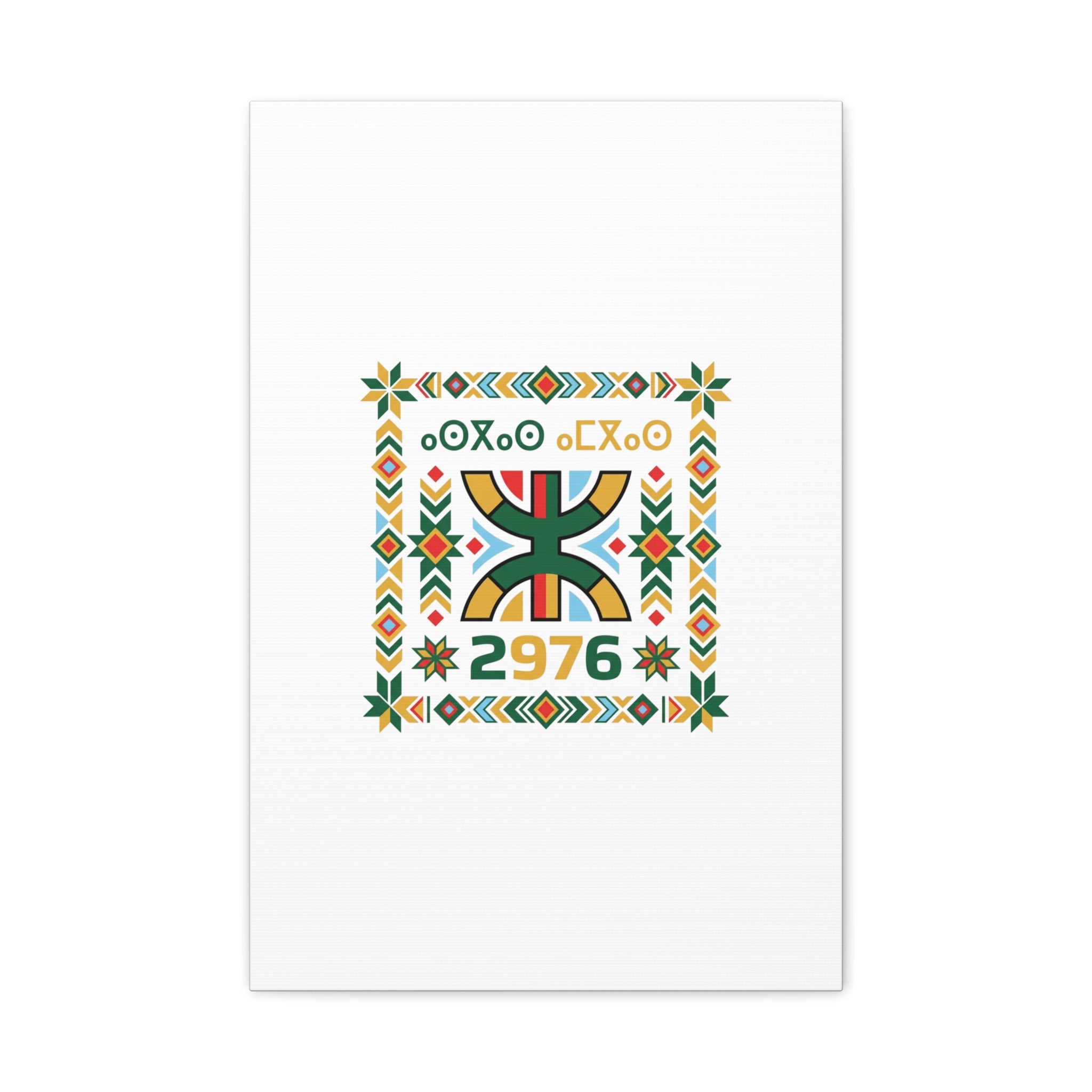 Retro Diner Tile Print Canvas | Vintage Americana, Route-Inspired Neon Menu