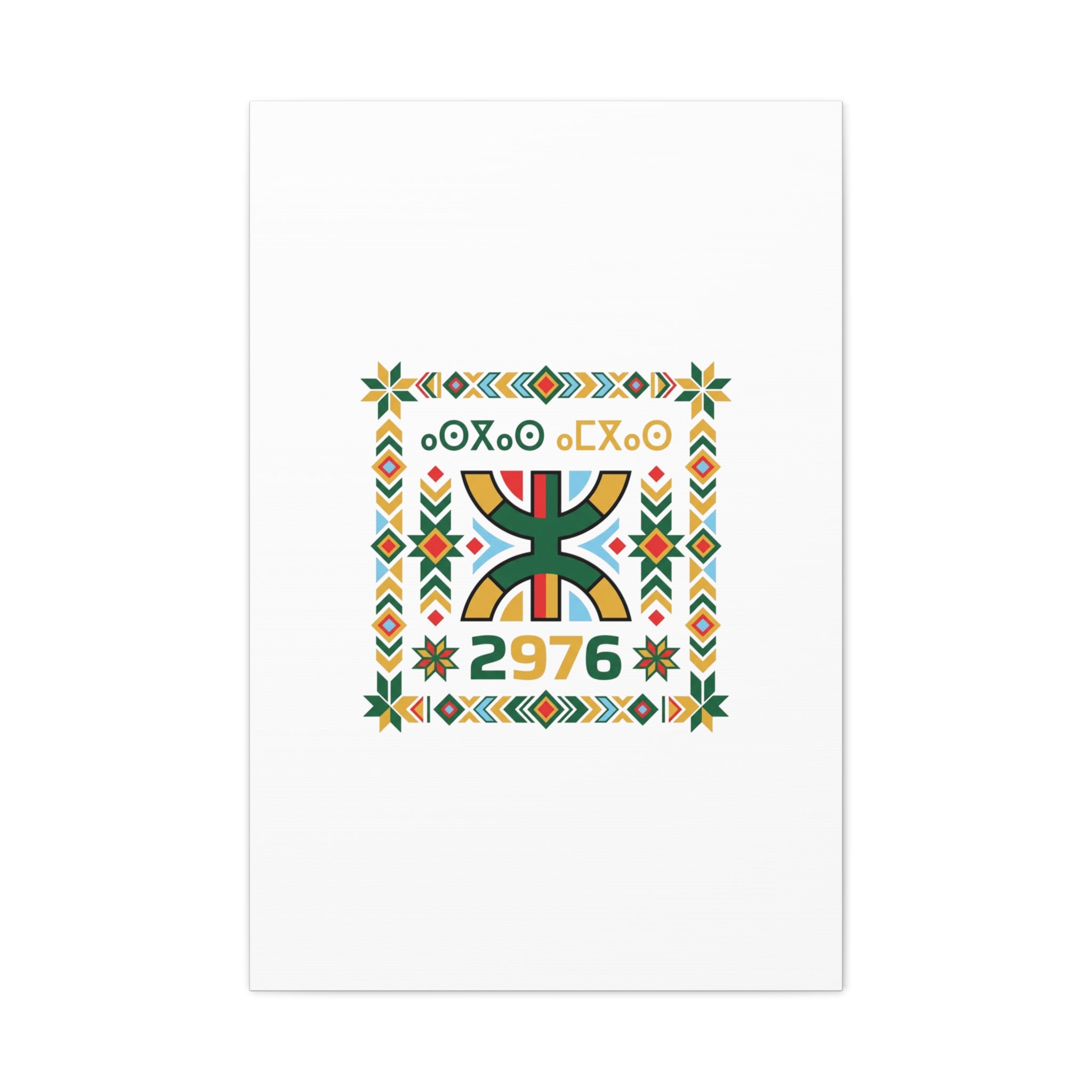 Retro Diner Tile Print Canvas | Vintage Americana, Route-Inspired Neon Menu