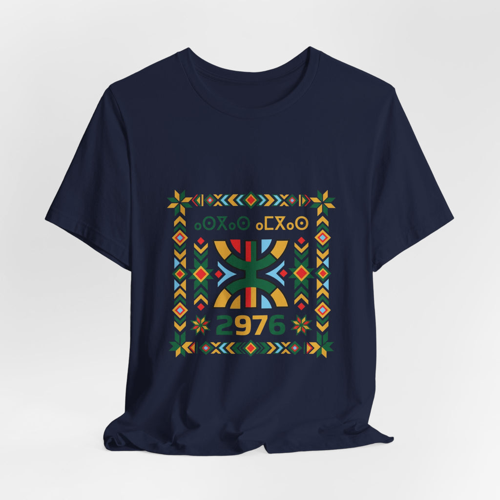 Vintage Americana Geometric Tee | retro diner shirt, Route-inspired design