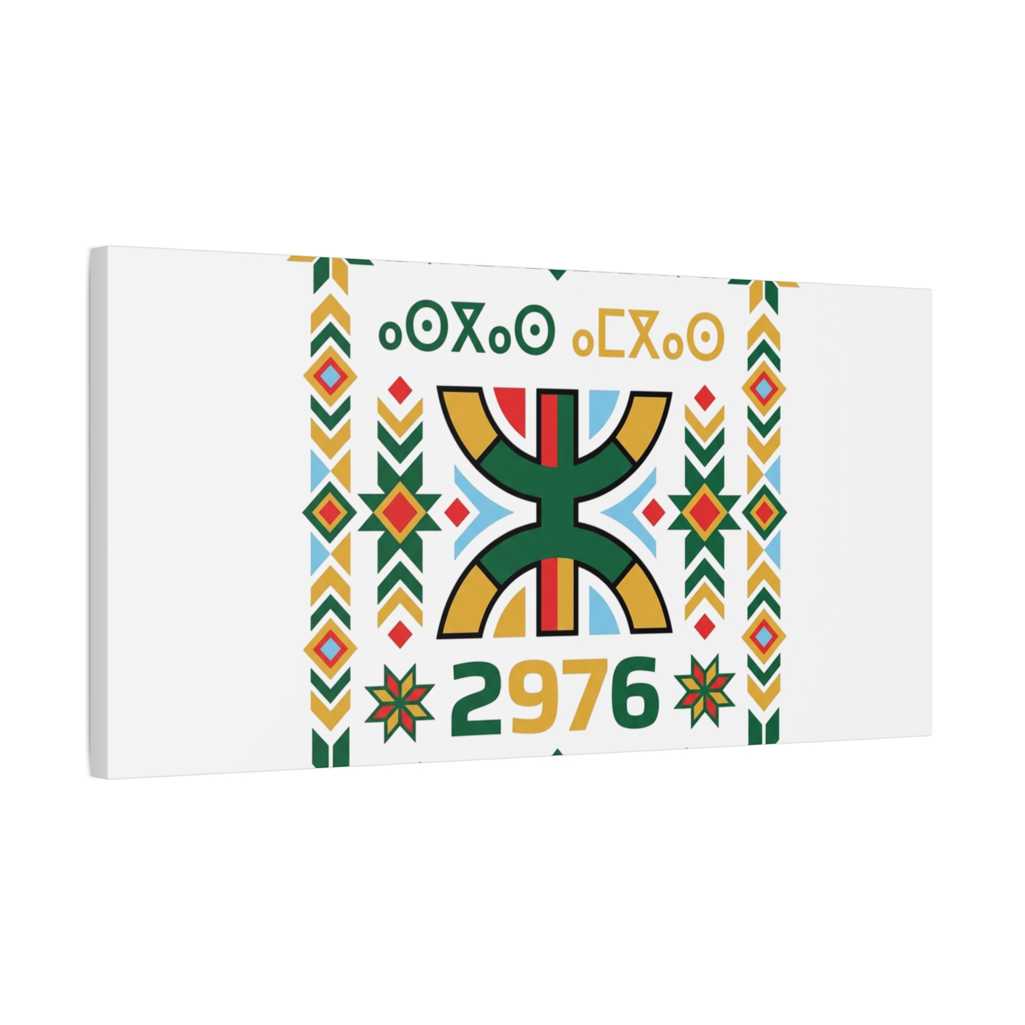 Retro Diner Tile Print Canvas | Vintage Americana, Route-Inspired Neon Menu