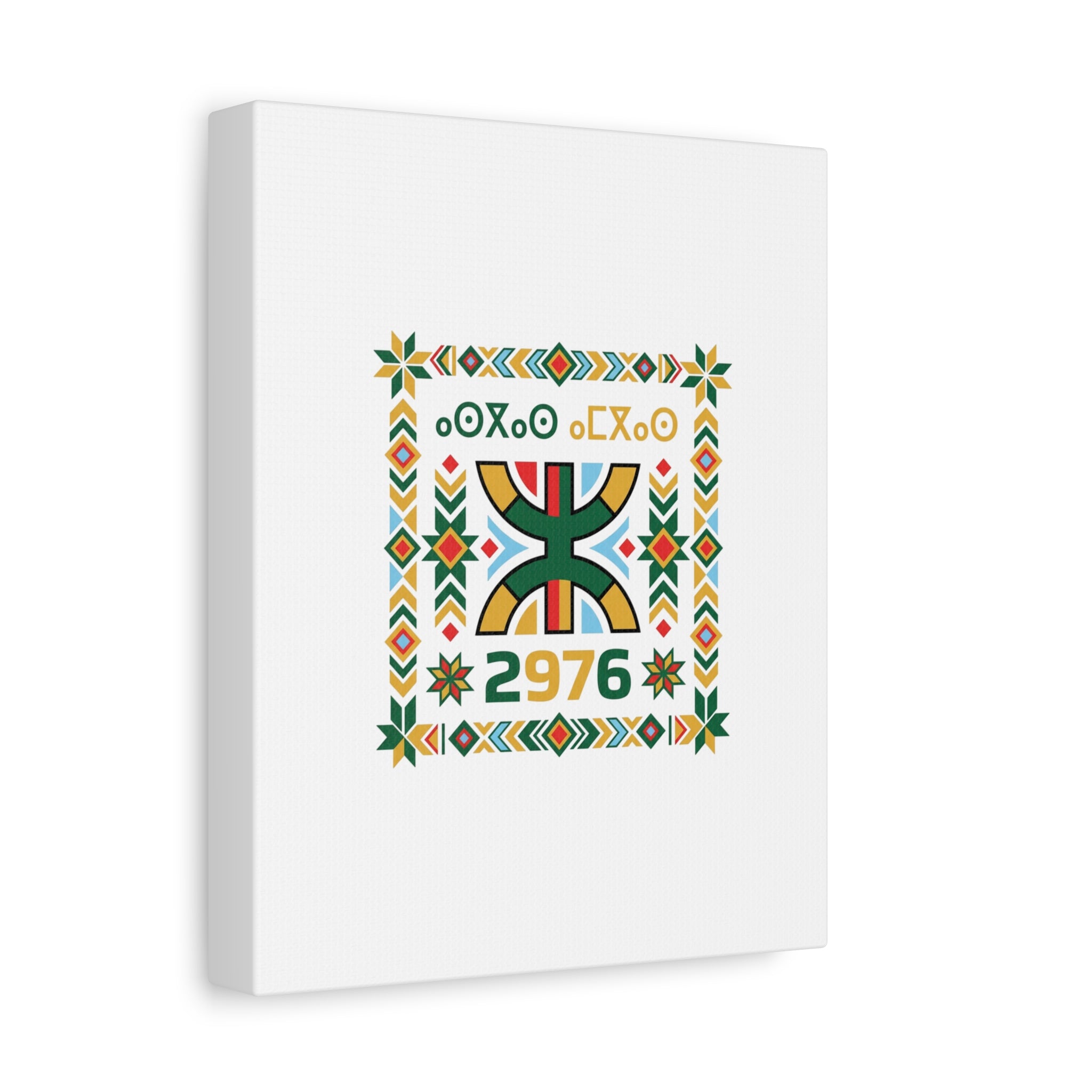 Retro Diner Tile Print Canvas | Vintage Americana, Route-Inspired Neon Menu