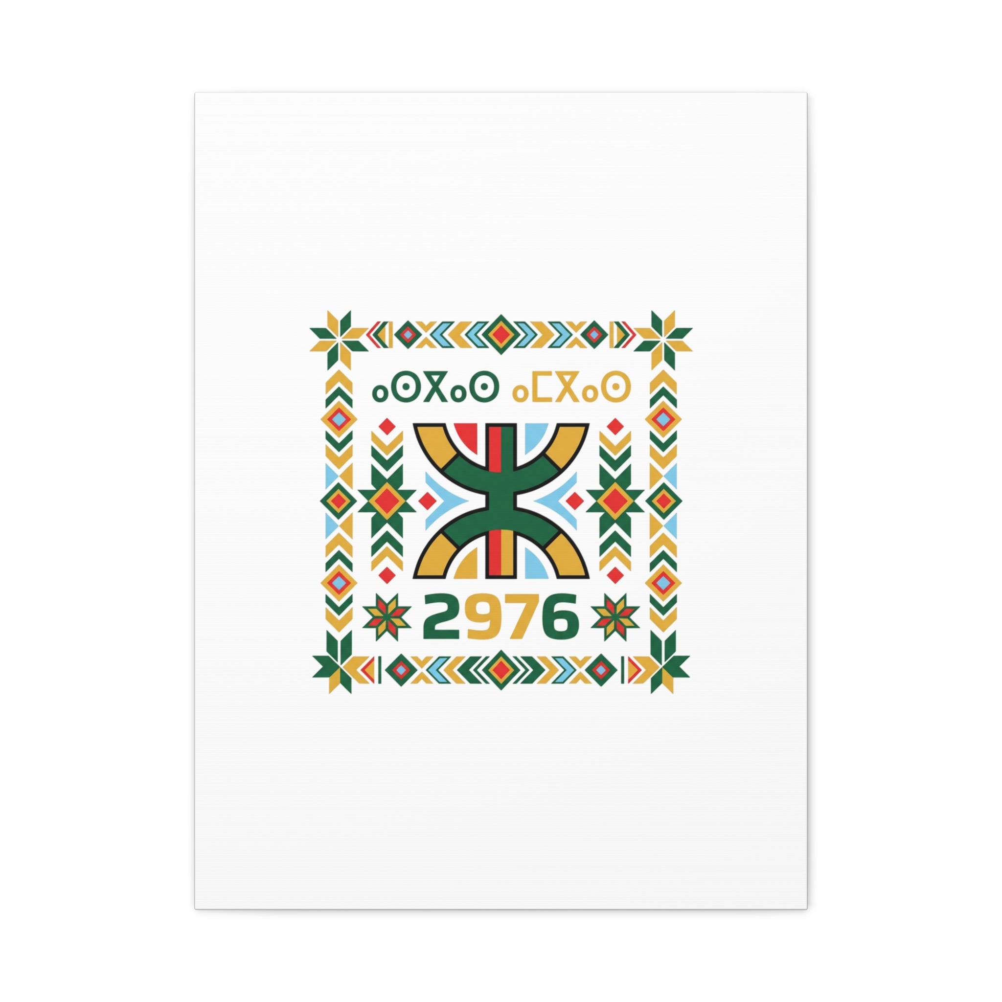 Retro Diner Tile Print Canvas | Vintage Americana, Route-Inspired Neon Menu