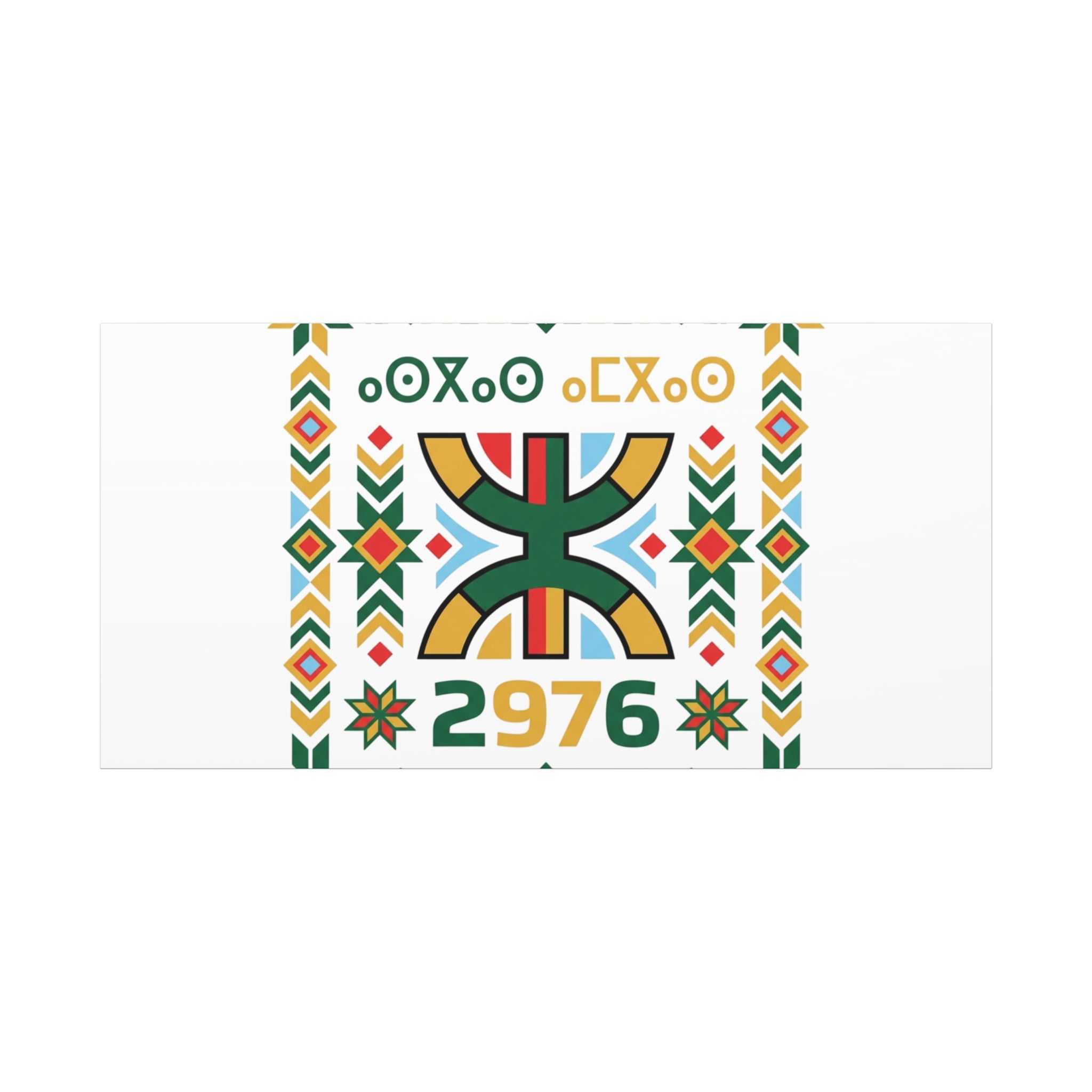 Retro Diner Tile Print Canvas | Vintage Americana, Route-Inspired Neon Menu