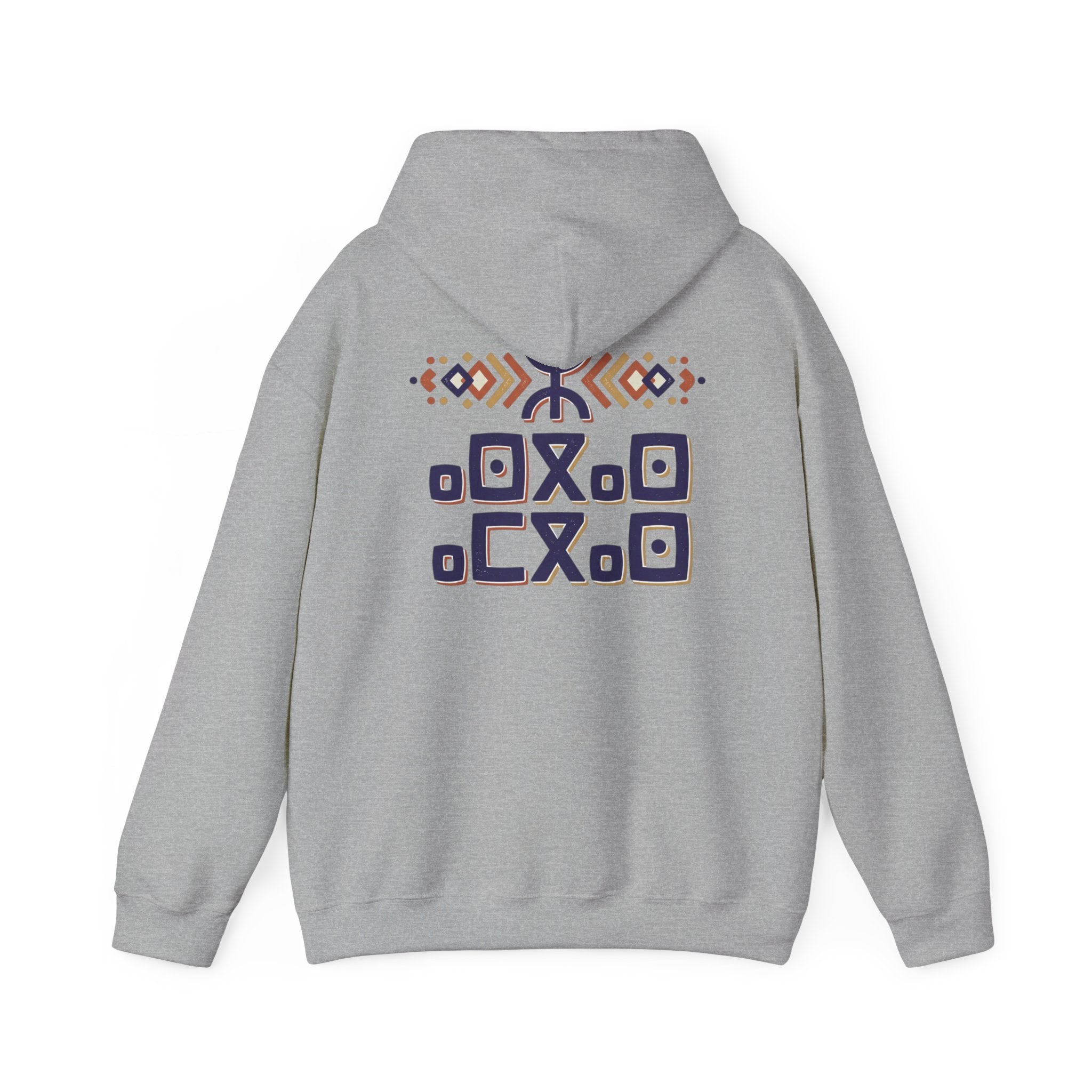 Amazigh Freedom Crest Hoodie, pastel kawaii aesthetic, candy kawaii