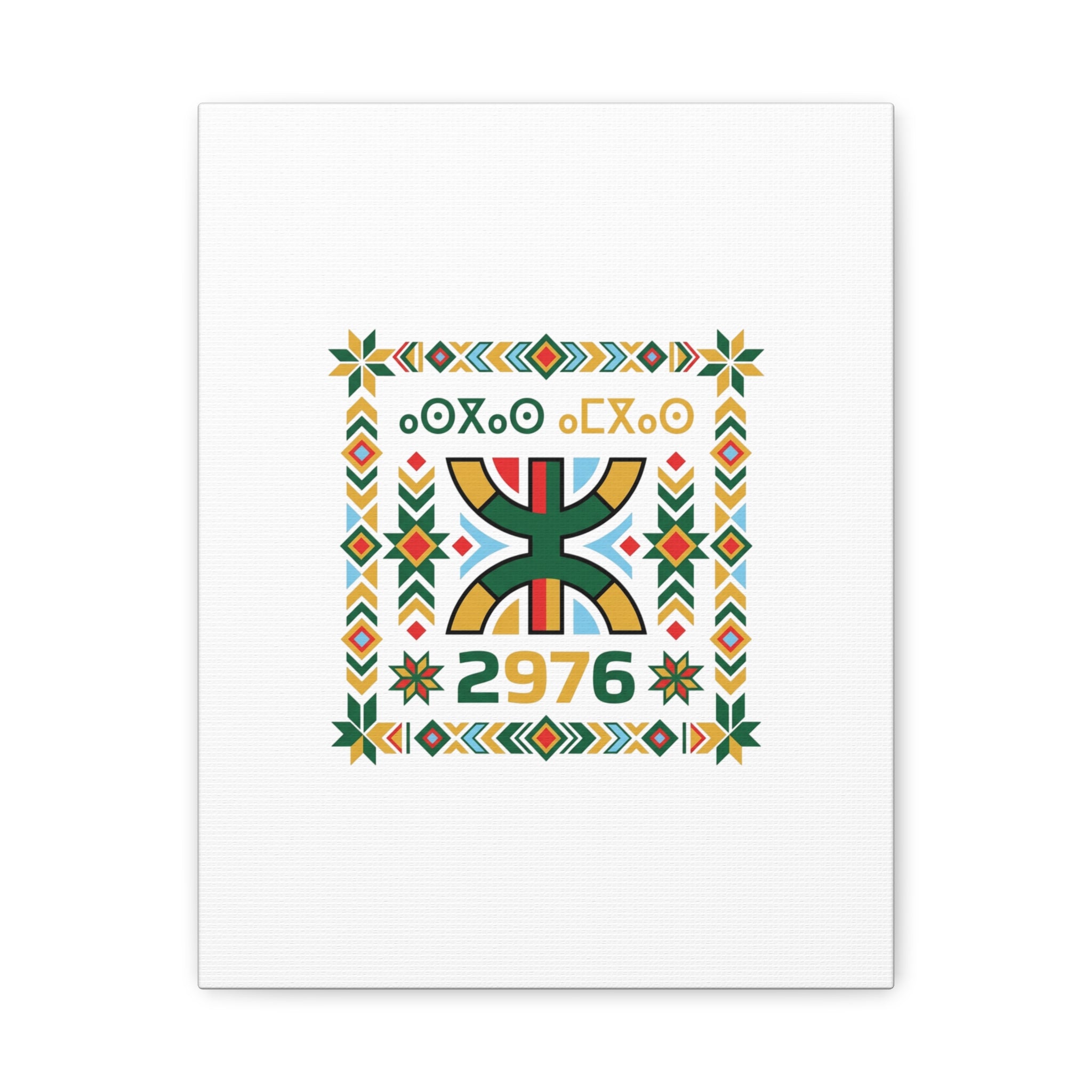 Retro Diner Tile Print Canvas | Vintage Americana, Route-Inspired Neon Menu