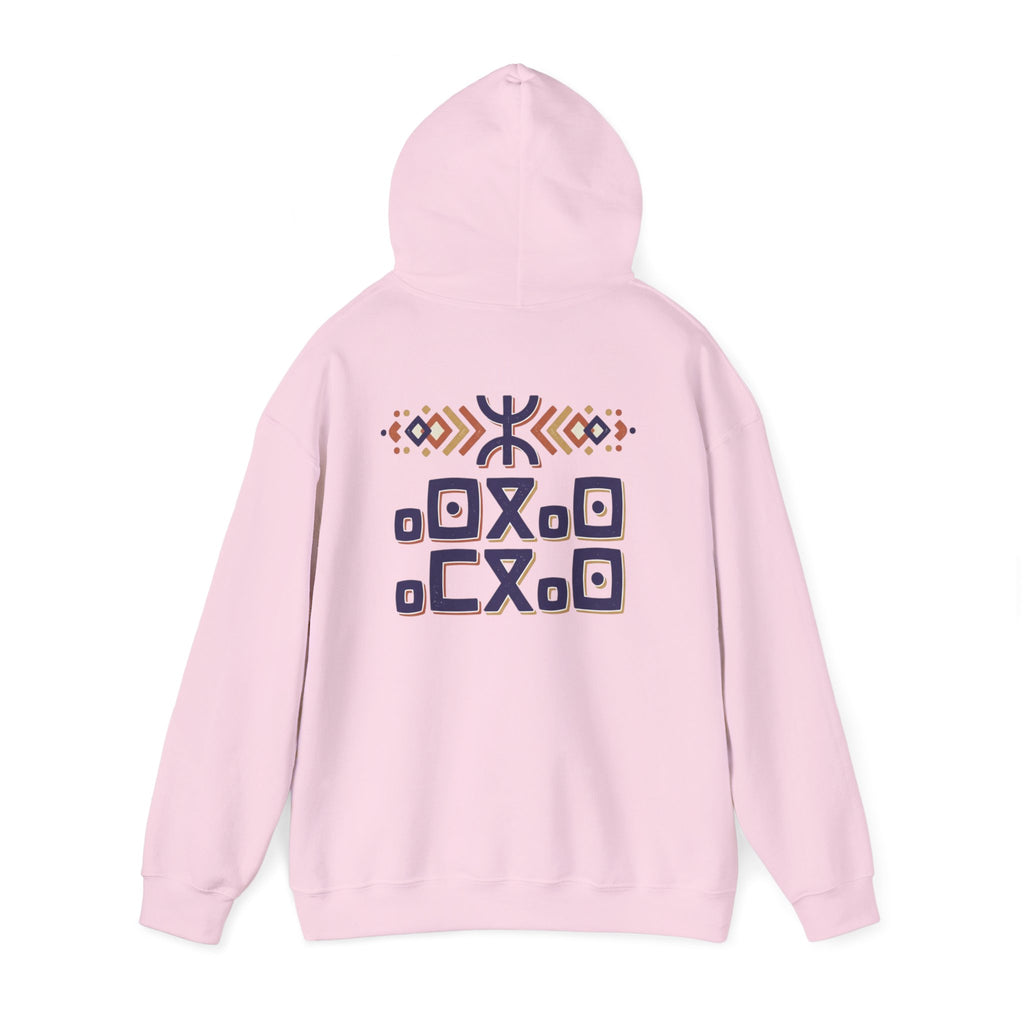 Amazigh Freedom Crest Hoodie, pastel kawaii aesthetic, candy kawaii