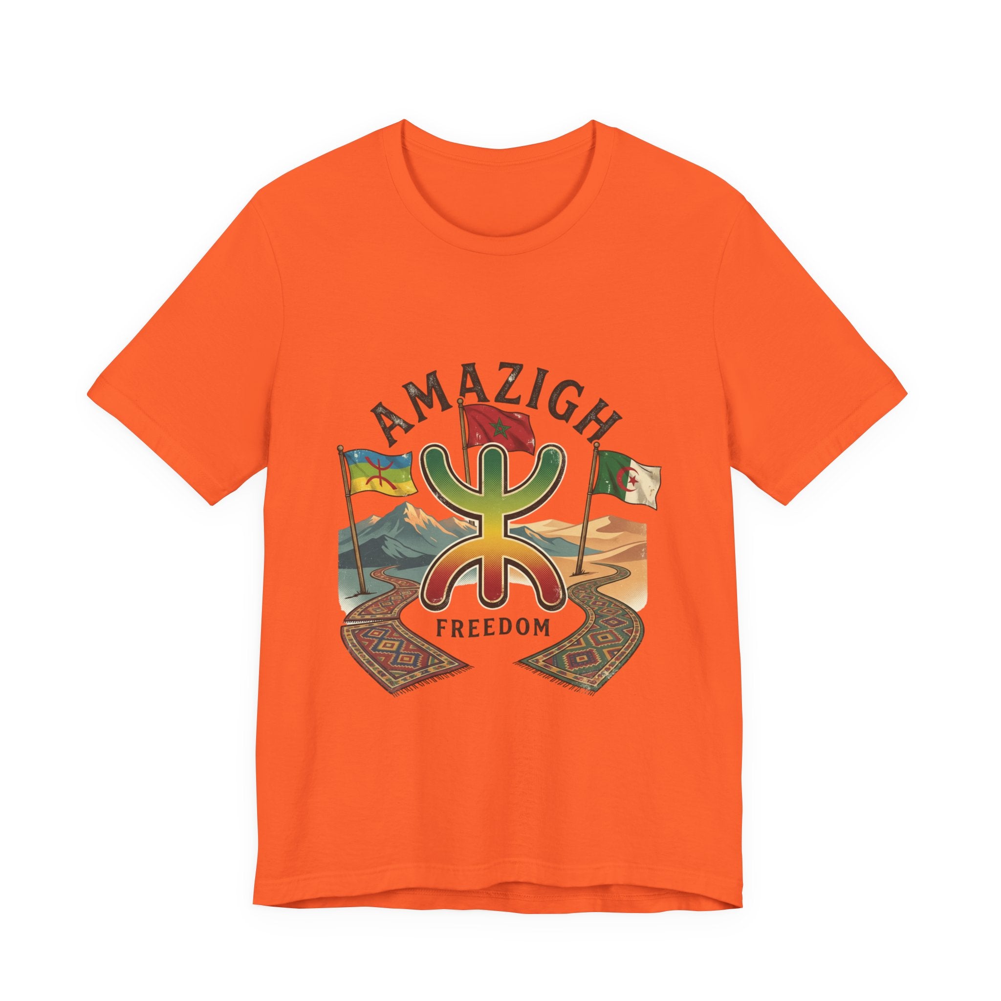Amazigh Freedom Tee | Berber Symbol, North African heritage, earthy tribal art