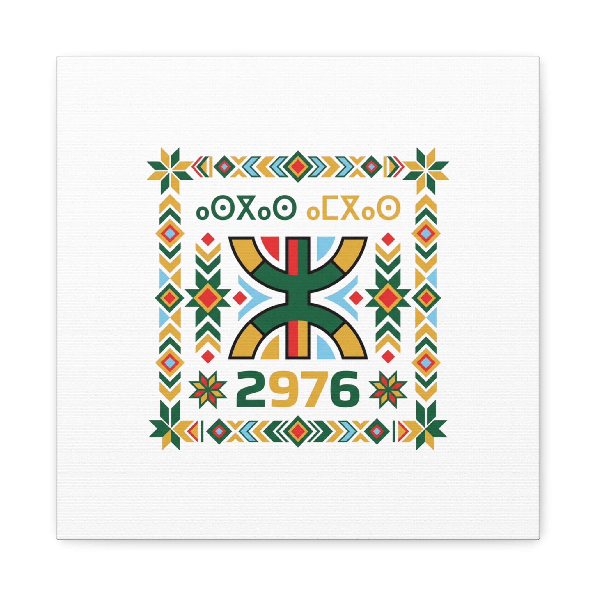 Retro Diner Tile Print Canvas | Vintage Americana, Route-Inspired Neon Menu