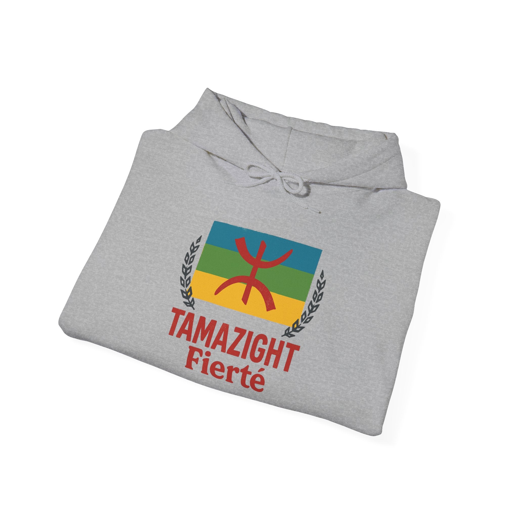 Tamazight Fierté flag hoodie | Tamazight script sweatshirt