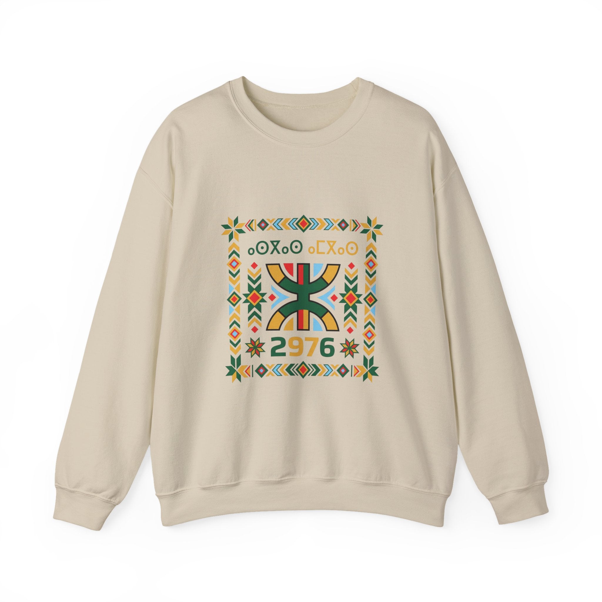 Retro Americana Geometric Crewneck | vintage diner, Route-inspired sweatshirt