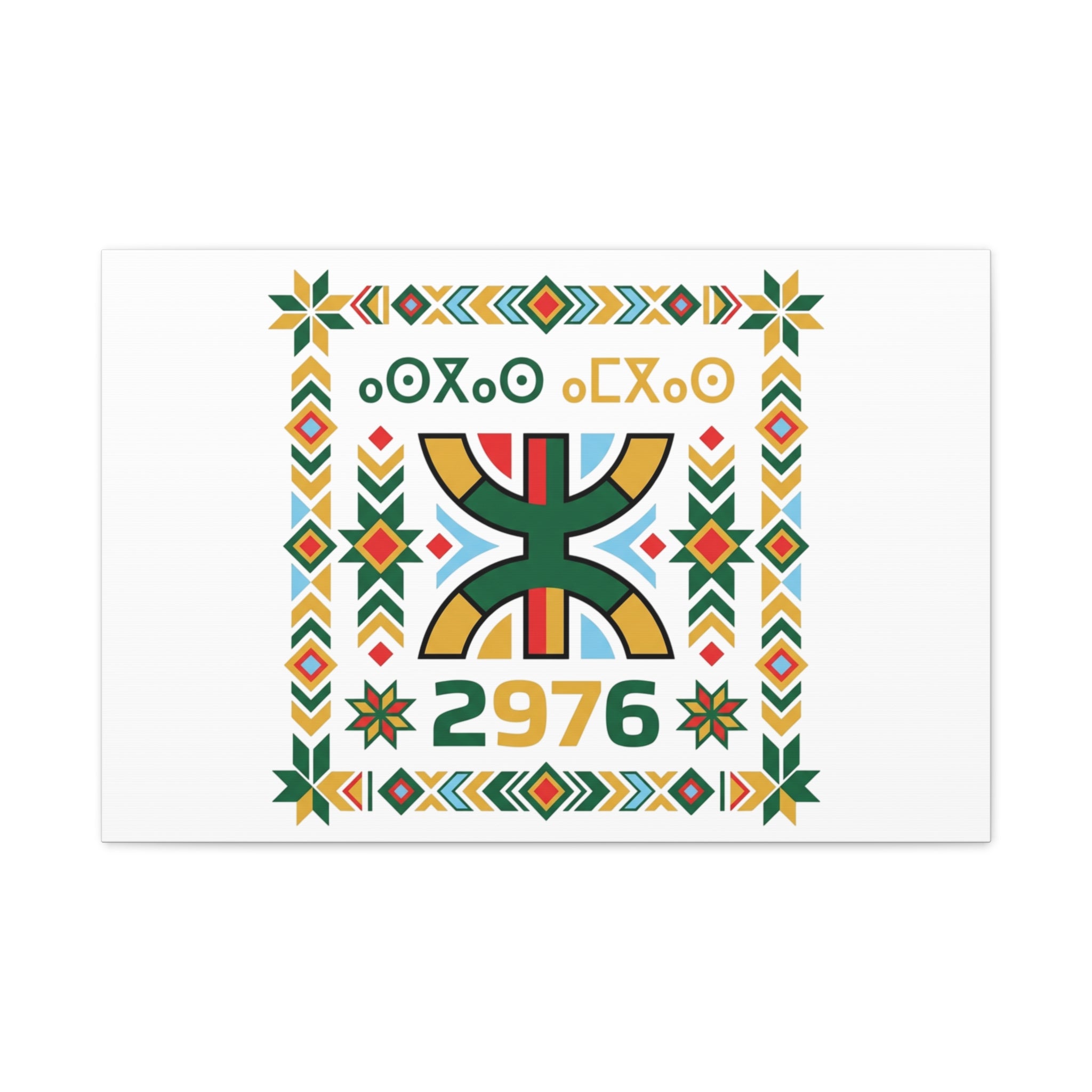 Retro Diner Tile Print Canvas | Vintage Americana, Route-Inspired Neon Menu