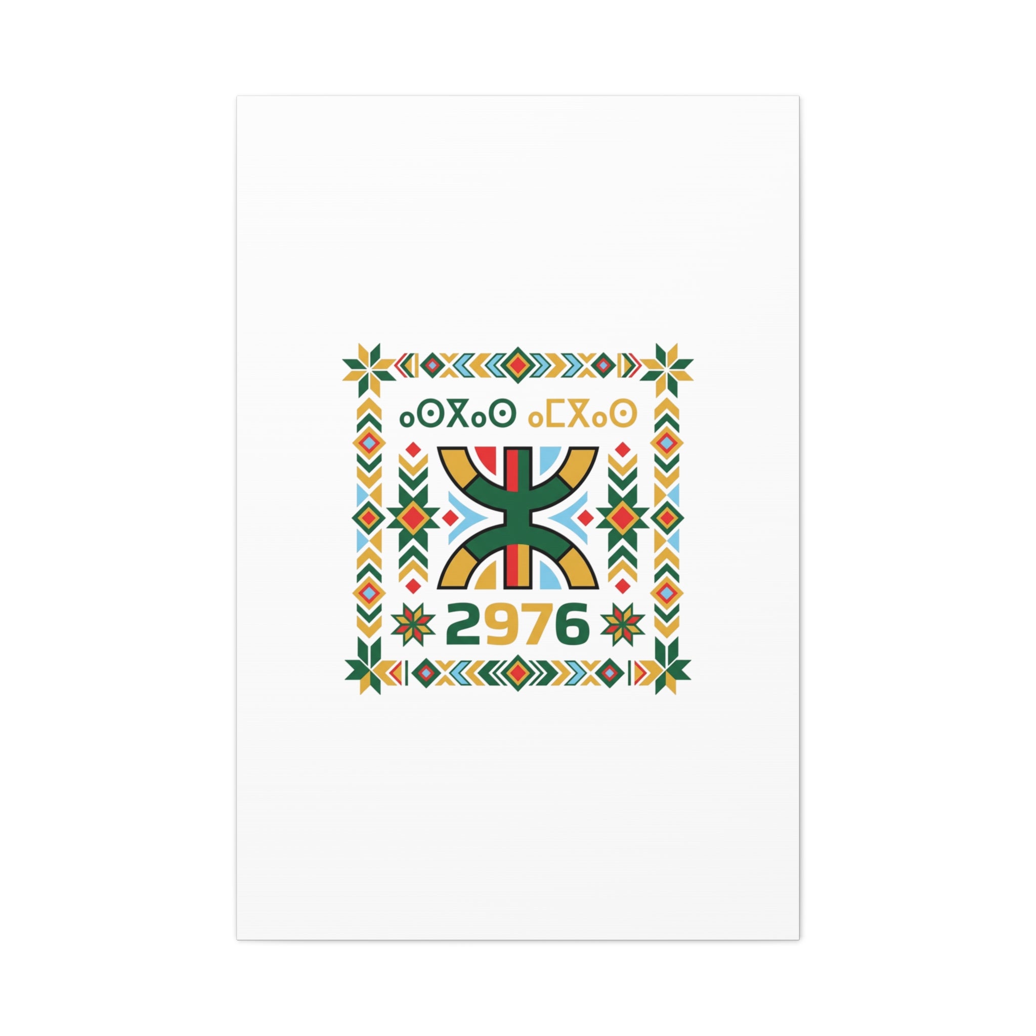 Retro Diner Tile Print Canvas | Vintage Americana, Route-Inspired Neon Menu