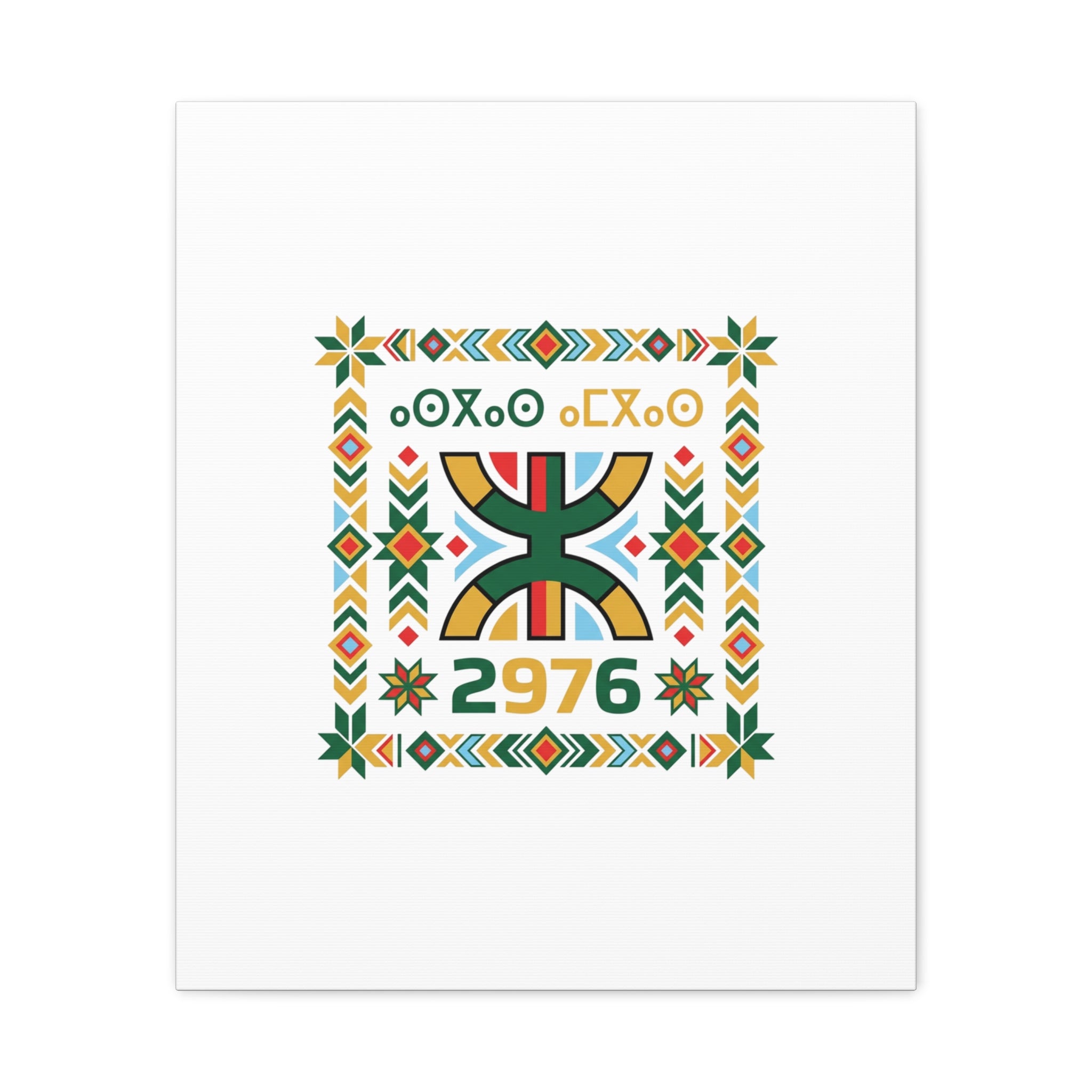 Retro Diner Tile Print Canvas | Vintage Americana, Route-Inspired Neon Menu