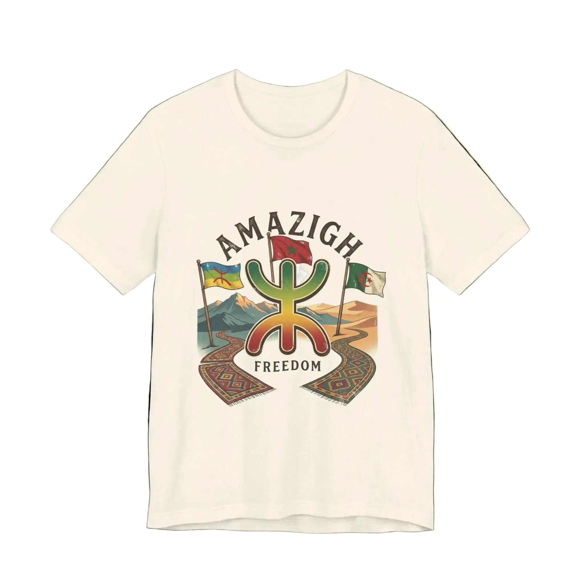 Amazigh Freedom Tee | Berber Symbol, North African heritage, earthy tribal art
