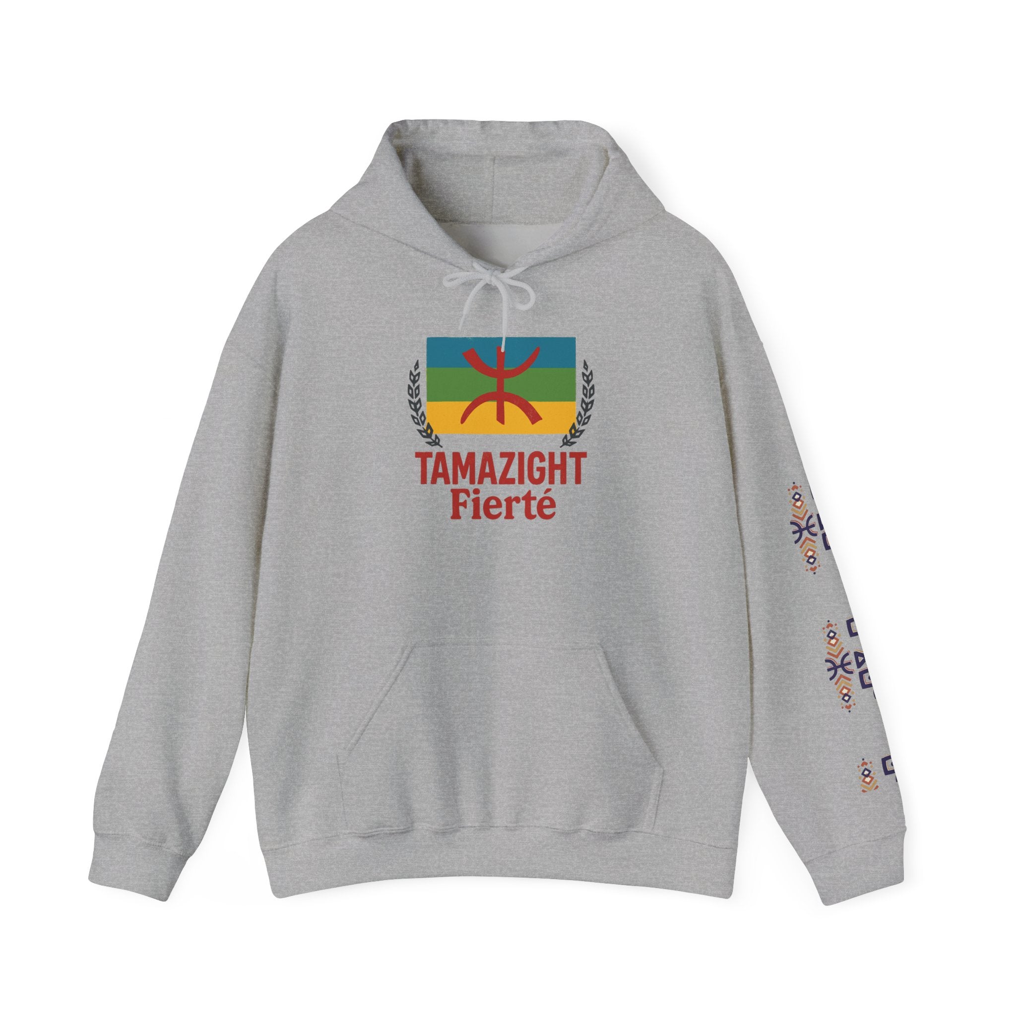 Tamazight Fierté flag hoodie | Tamazight script sweatshirt