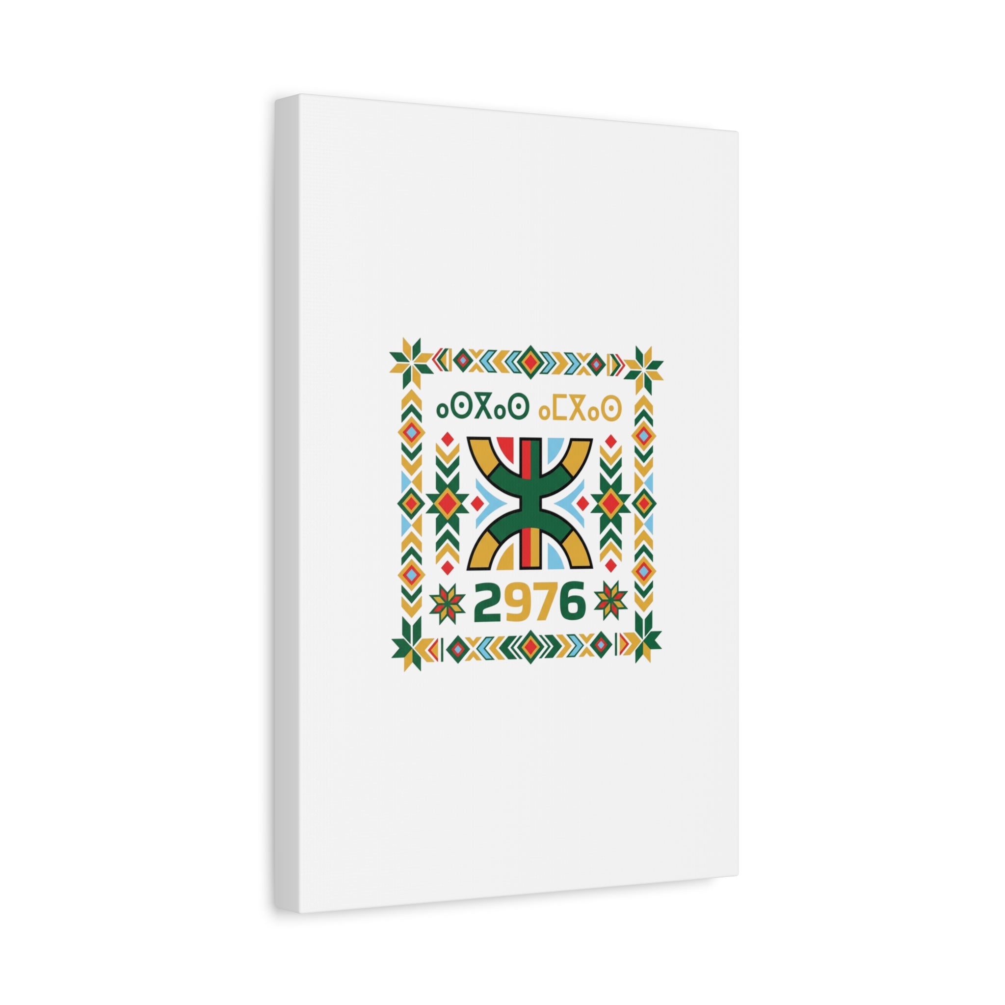 Retro Diner Tile Print Canvas | Vintage Americana, Route-Inspired Neon Menu