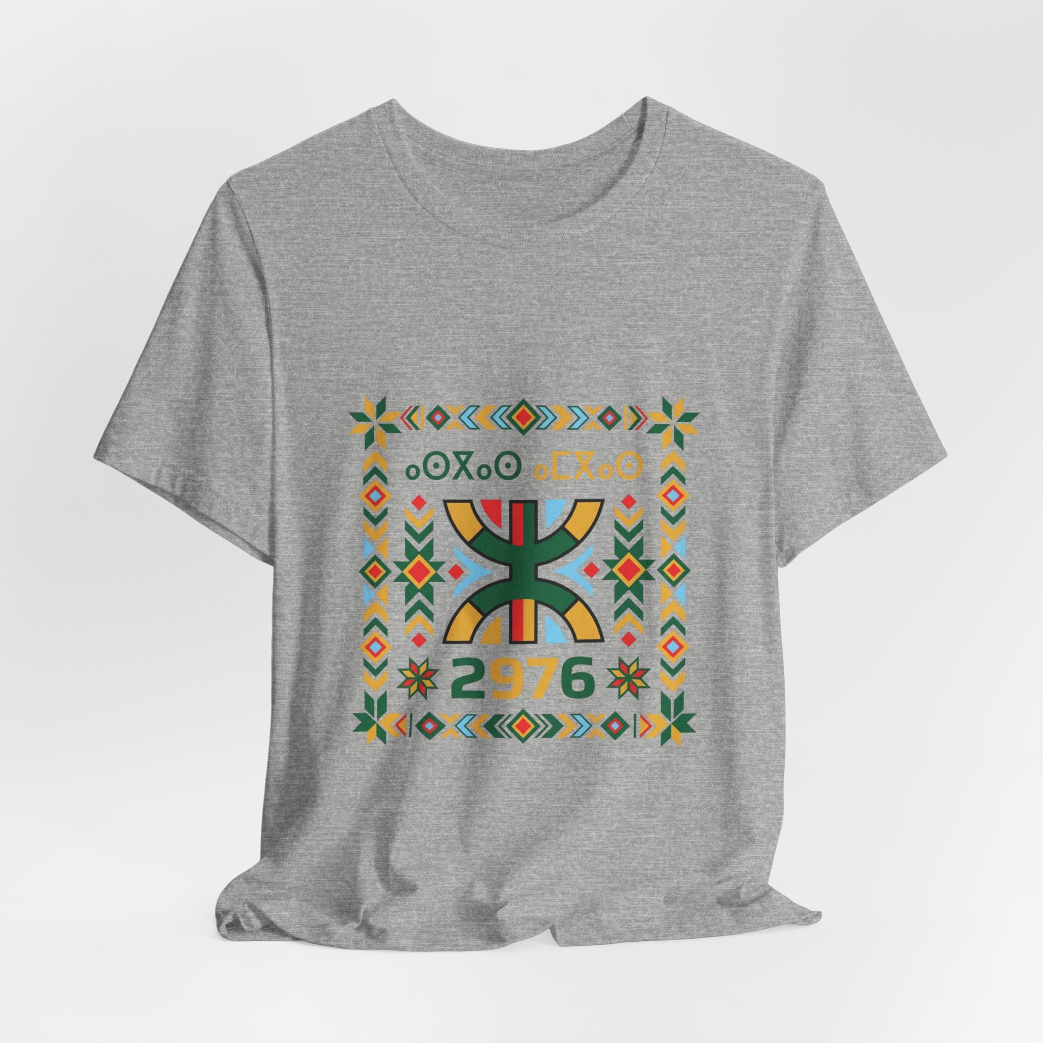 Vintage Americana Geometric Tee | retro diner shirt, Route-inspired design
