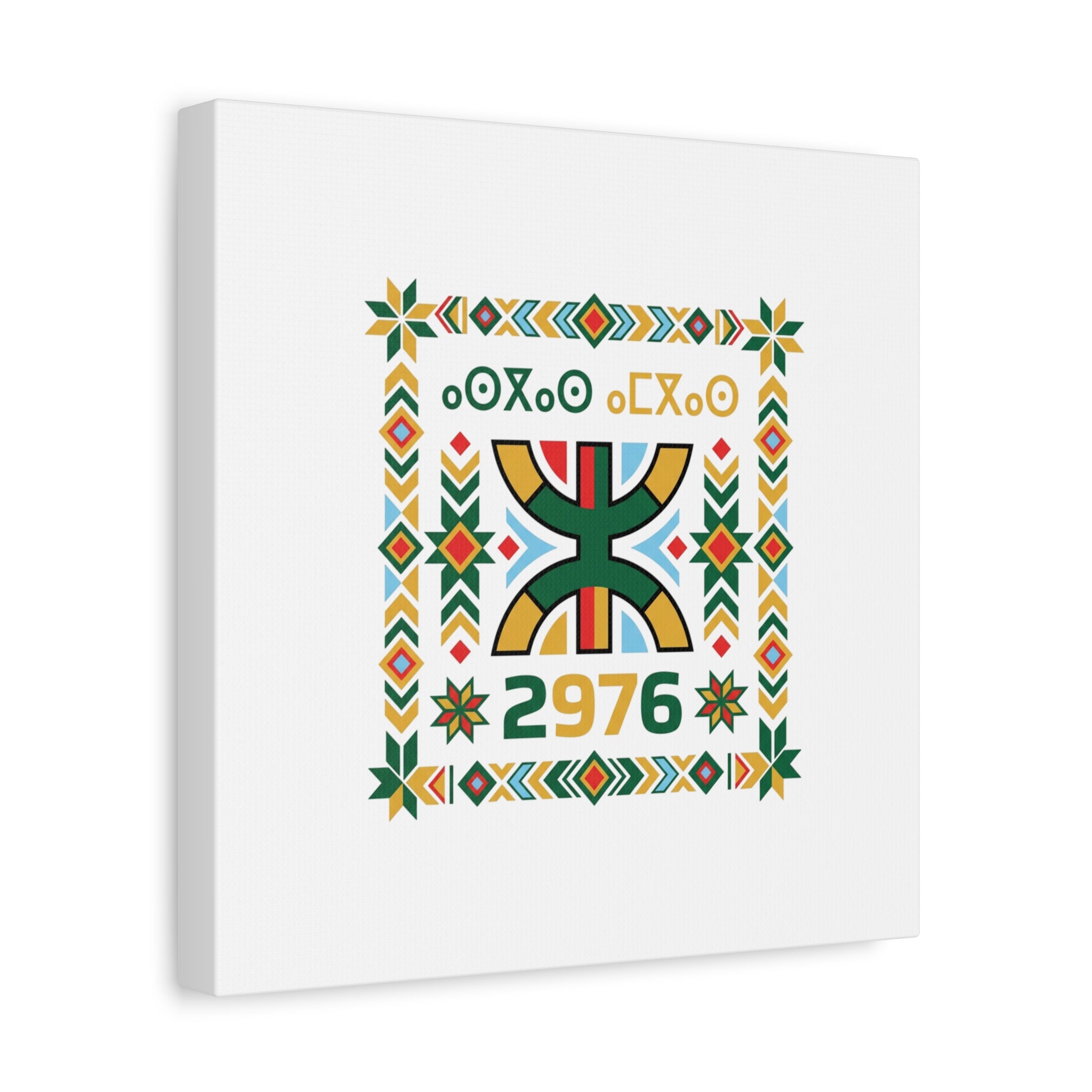 Retro Diner Tile Print Canvas | Vintage Americana, Route-Inspired Neon Menu