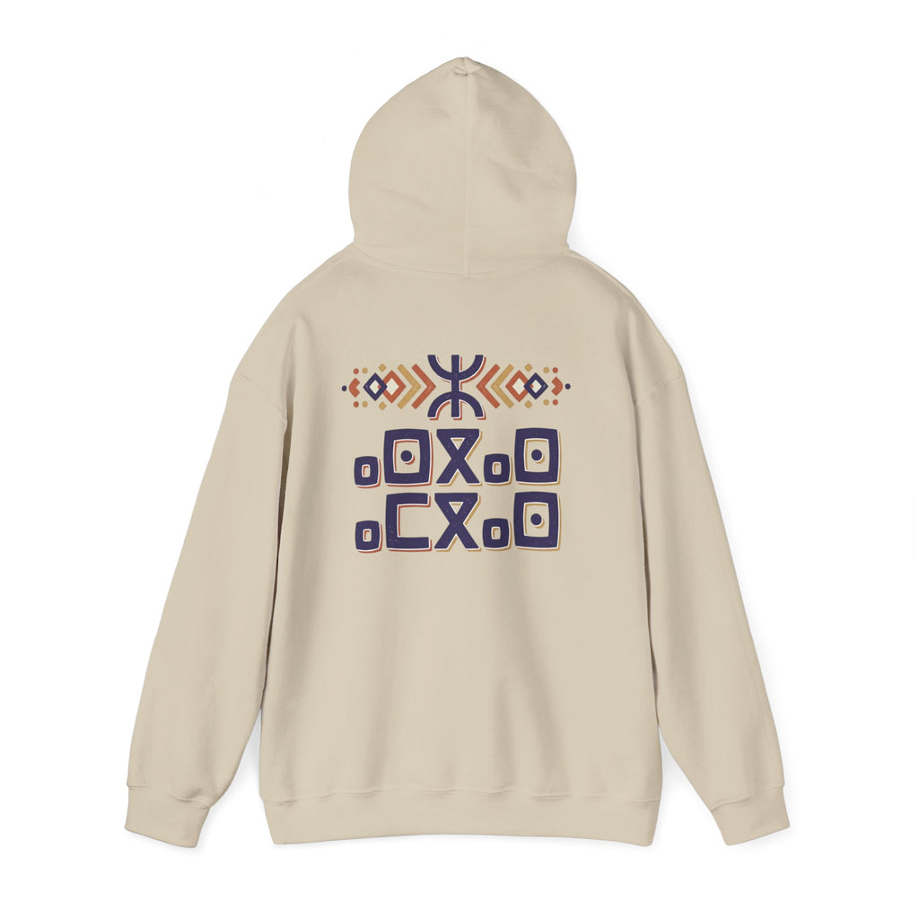 Amazigh Freedom Crest Hoodie, pastel kawaii aesthetic, candy kawaii