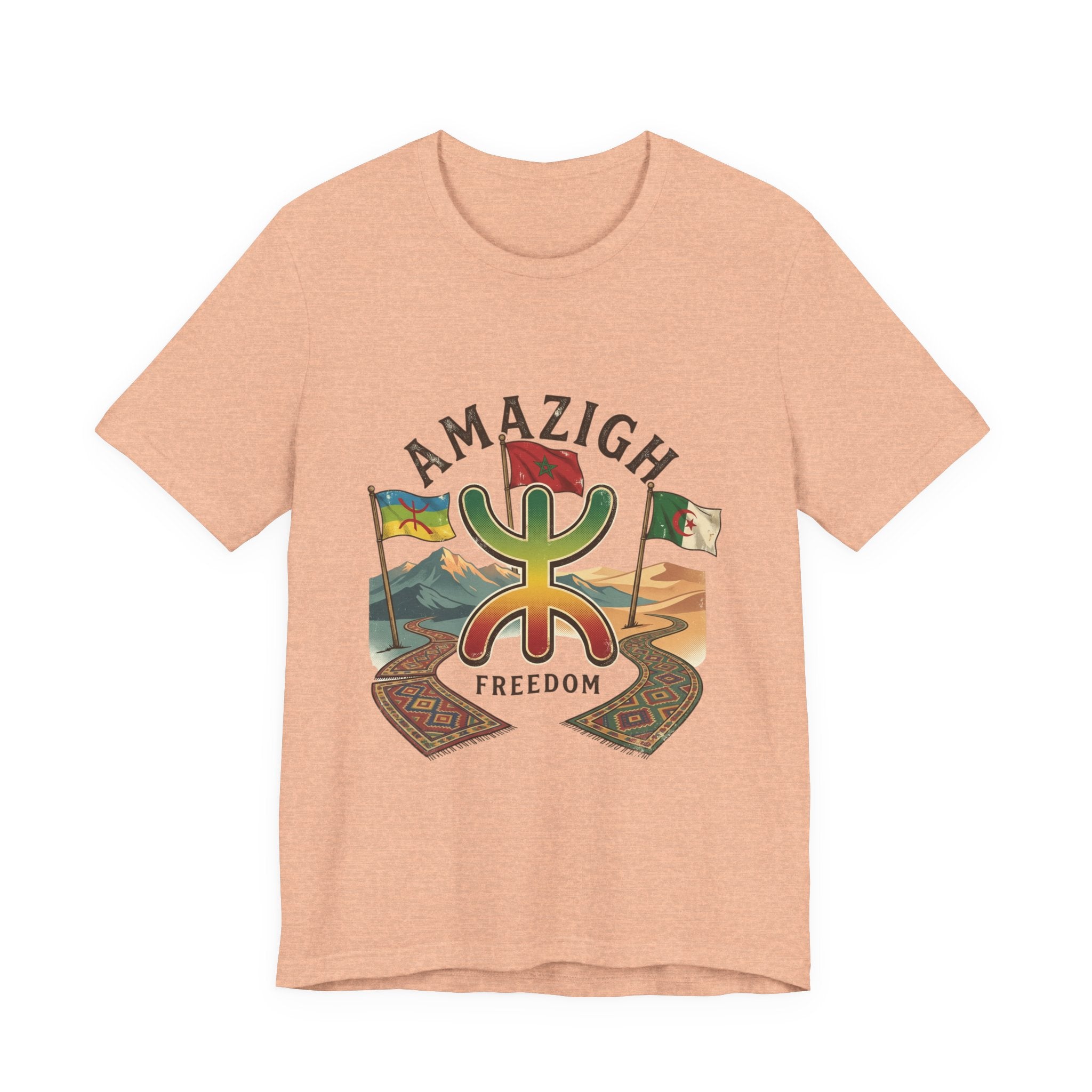 Amazigh Freedom Tee | Berber Symbol, North African heritage, earthy tribal art