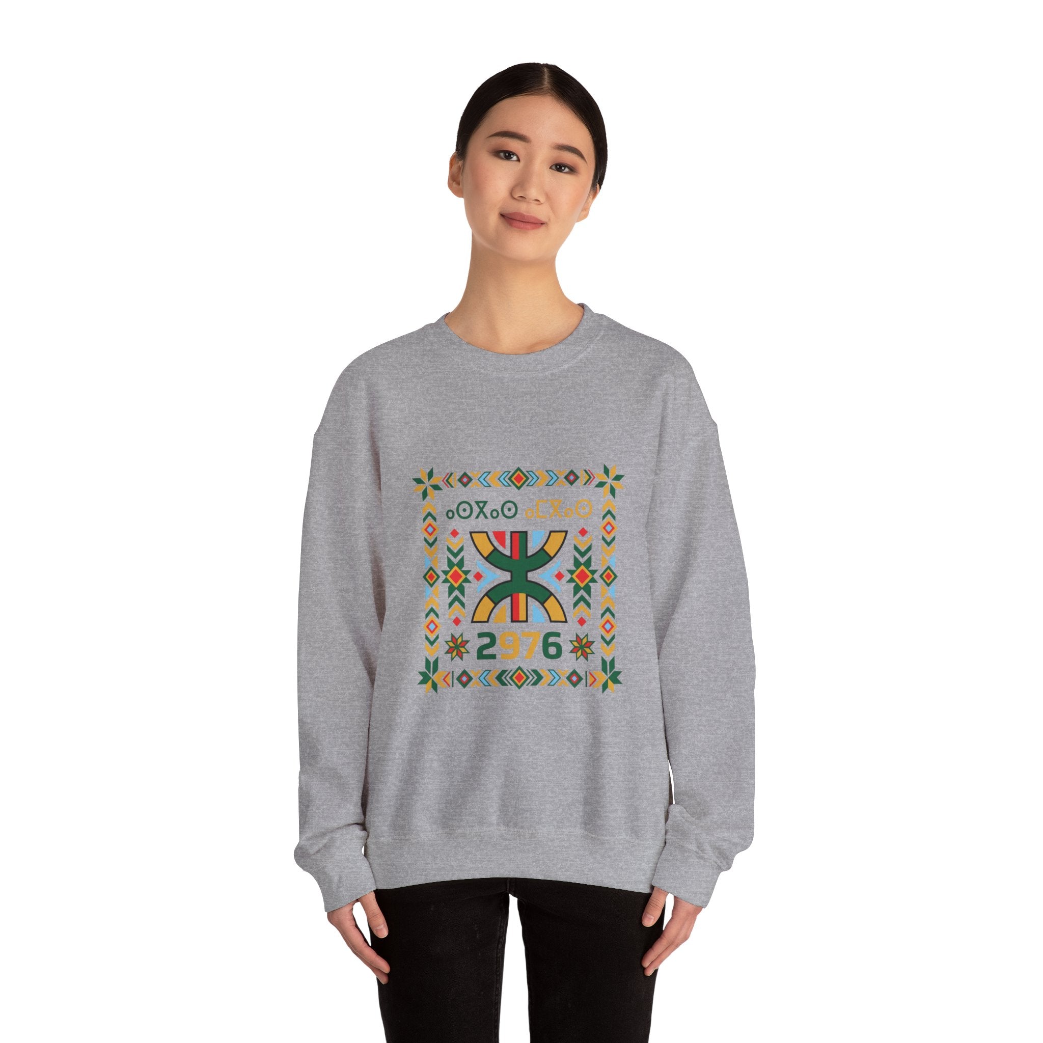 Retro Americana Geometric Crewneck | vintage diner, Route-inspired sweatshirt