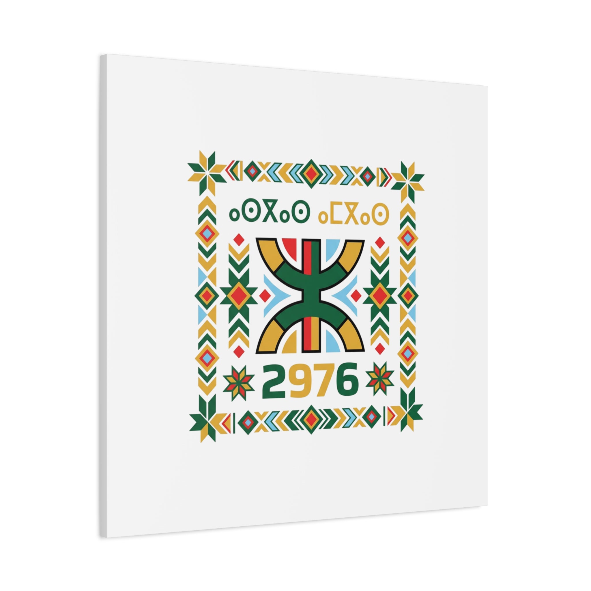 Retro Diner Tile Print Canvas | Vintage Americana, Route-Inspired Neon Menu