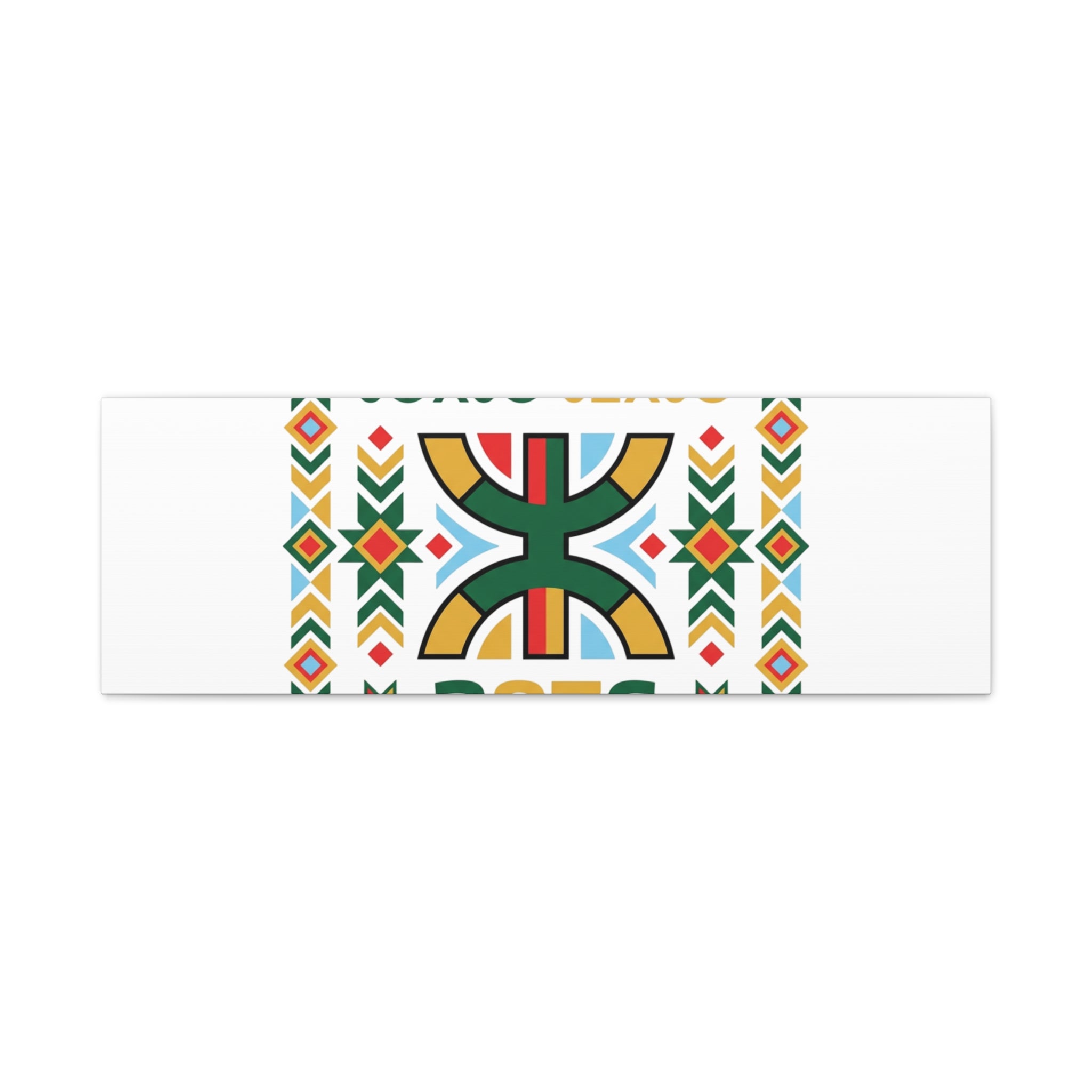 Retro Diner Tile Print Canvas | Vintage Americana, Route-Inspired Neon Menu