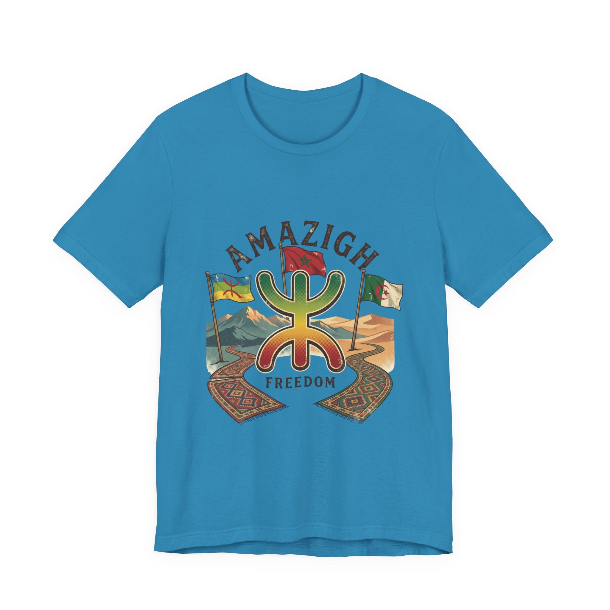 Amazigh Freedom Tee | Berber Symbol, North African heritage, earthy tribal art