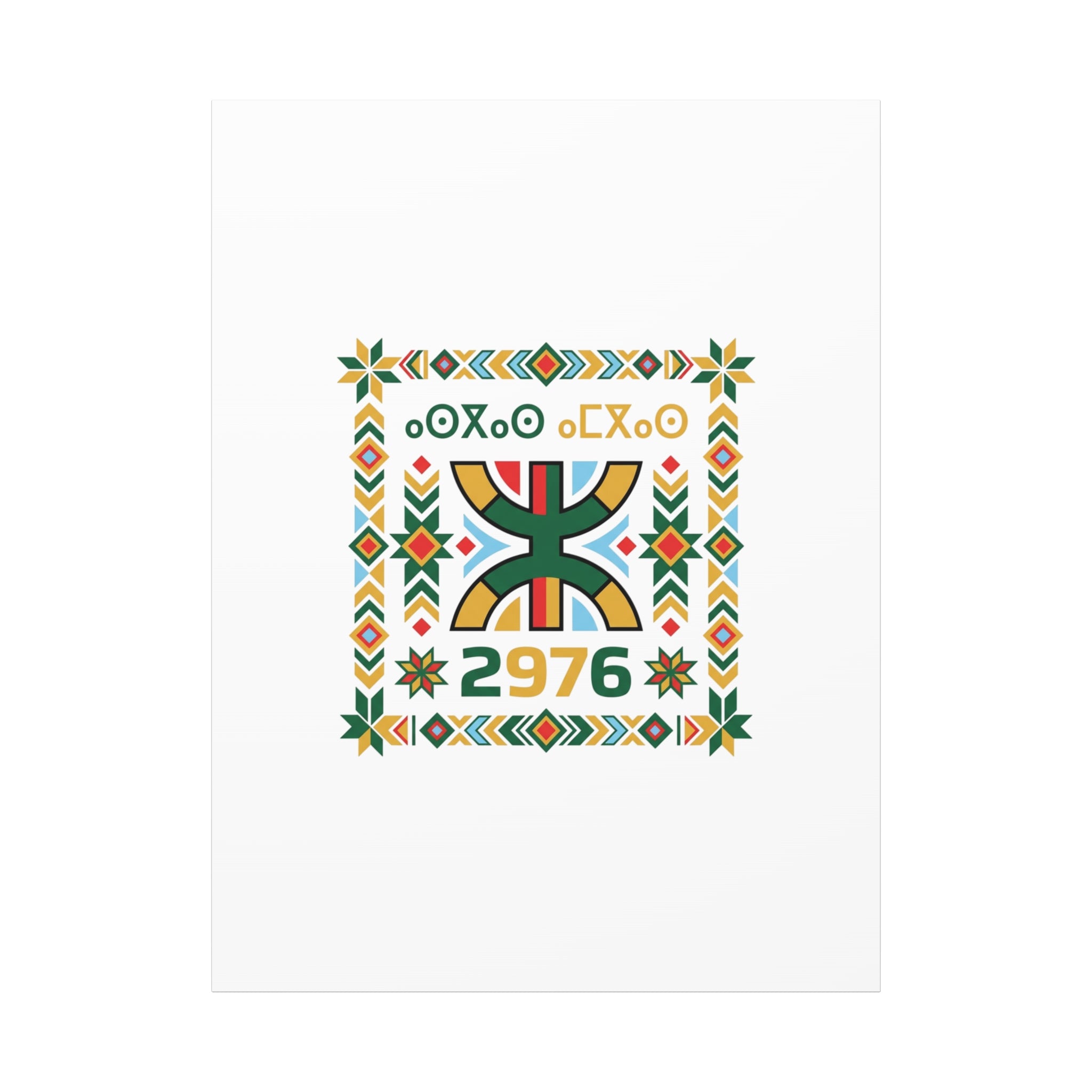 Retro Diner Tile Print Canvas | Vintage Americana, Route-Inspired Neon Menu